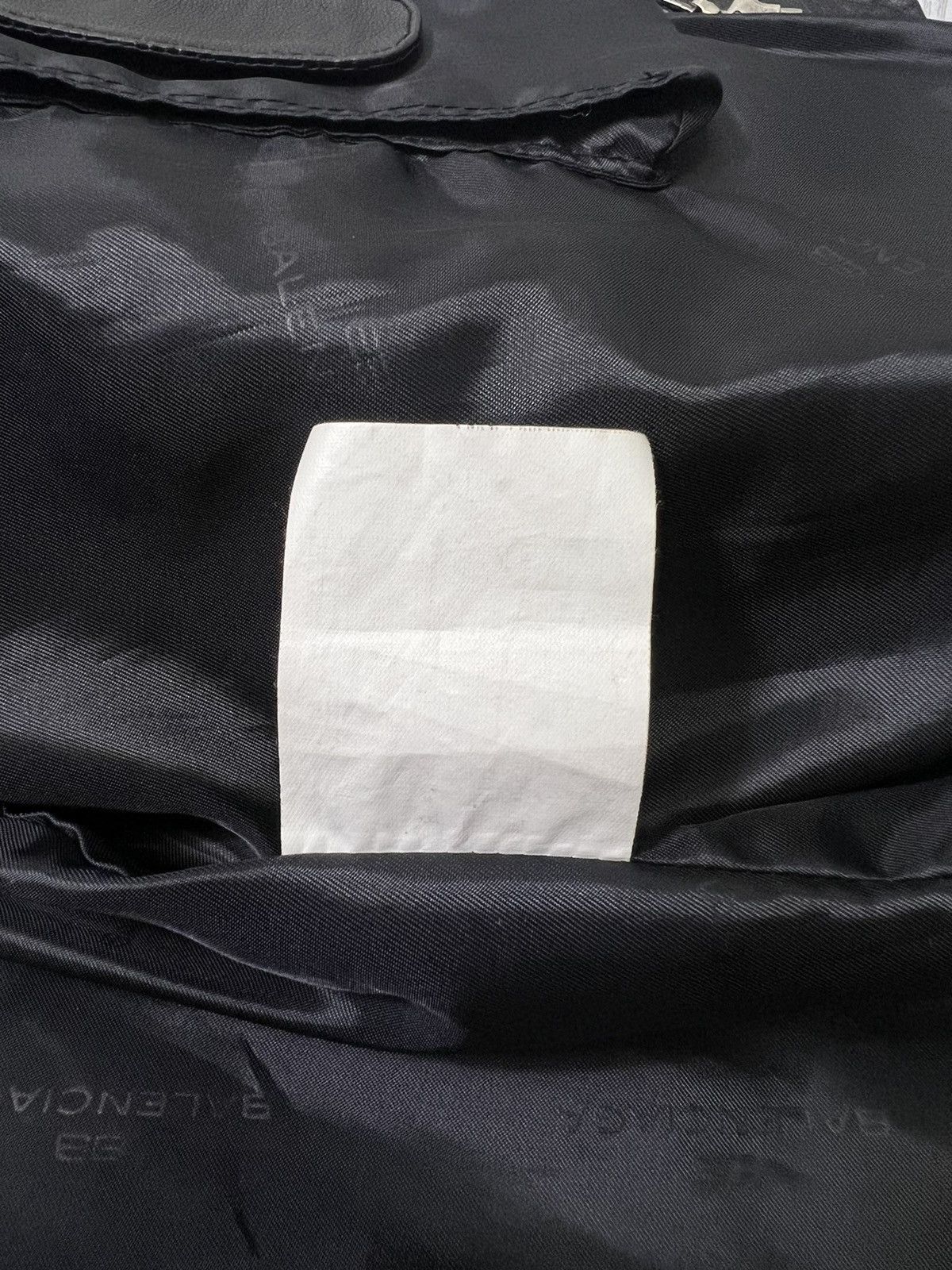 Balenciaga Balenciaga - Vintage - 1997 - Full Zip Leather Half Coat Size US XL / EU 56 / 4 - 21 Thumbnail