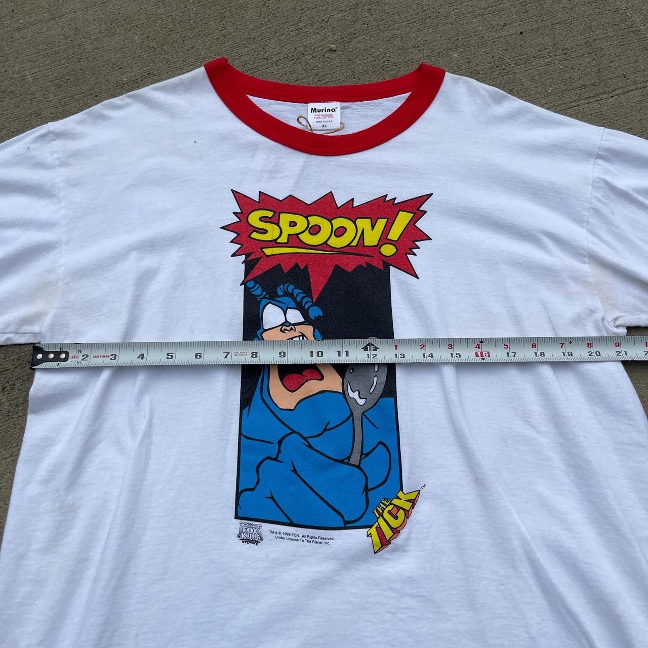 Vintage Vintage 1996 the tick tee Size US XL / EU 56 / 4 - 3 Thumbnail