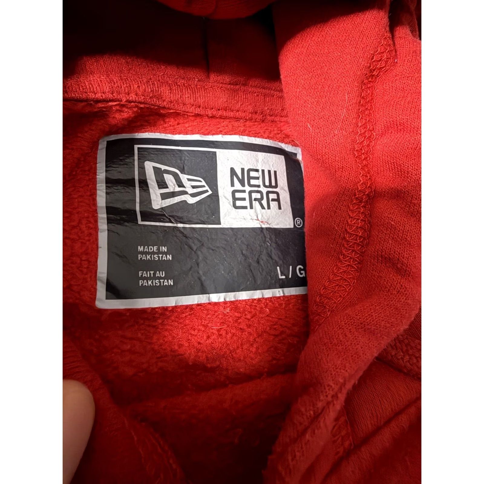 New Era New Era Hoodie Mens L Red Wing Pointe Studios Graphic Fleece Sweatshirt Size US L / EU 52-54 / 3 - 7 Thumbnail
