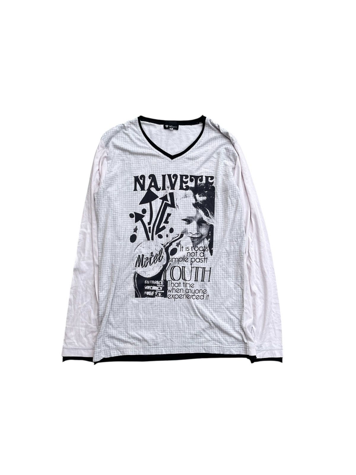 トップス 20471120 long sleeve 20471120 Hyoma punk motorist stripes long sleeves | Grailed