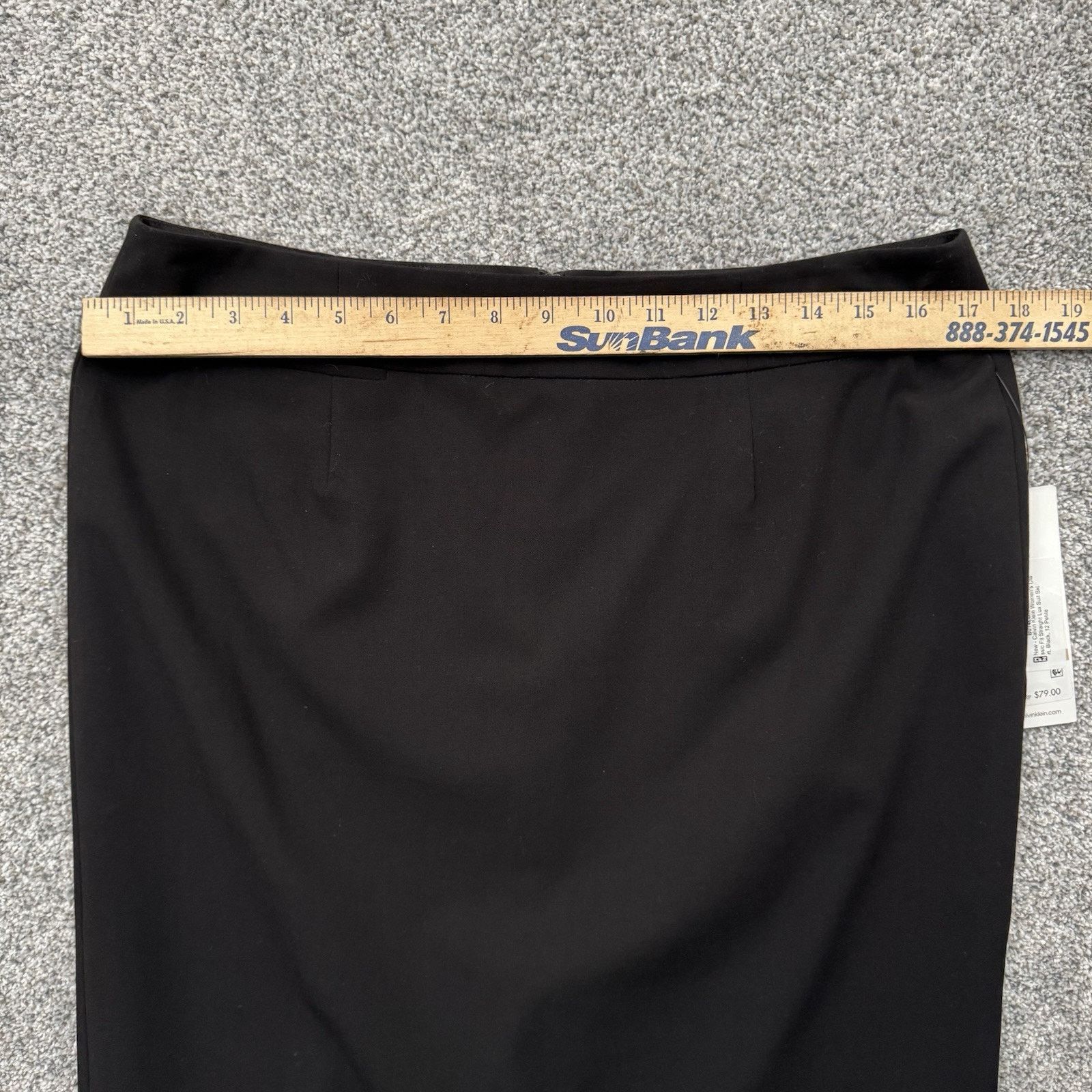 Calvin Klein Calvin Klein Suit Skirt 12 Petite Classic Fit Lux Corporate Size 34" / US 12 / IT 48 - 3 Thumbnail