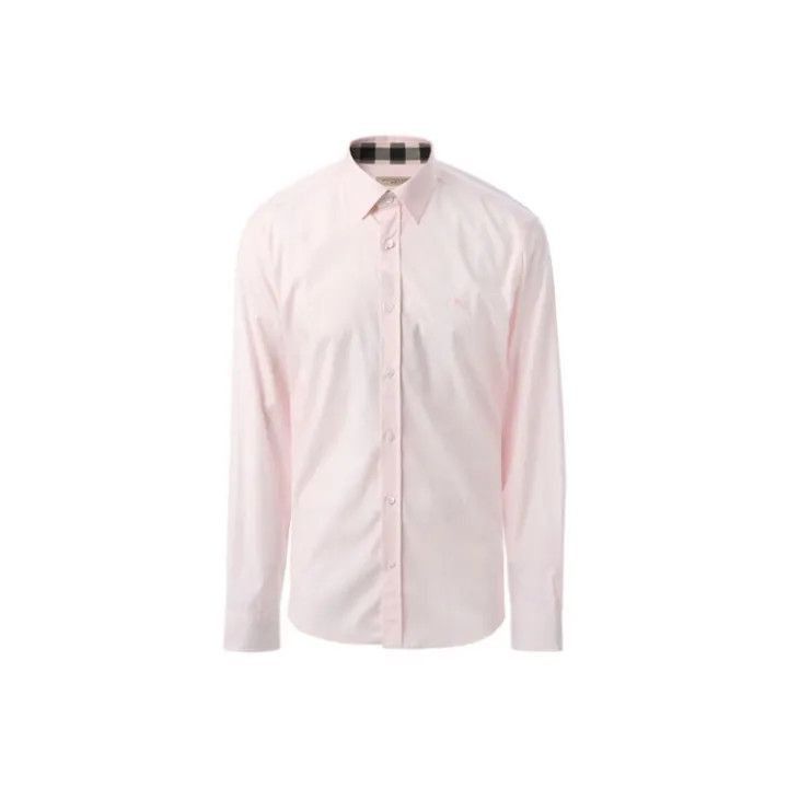 Burberry Burberry Burberry Long Sleeve Shirt in Light Pink-2507 Size US XXL / EU 58 / 5 - 1 Thumbnail