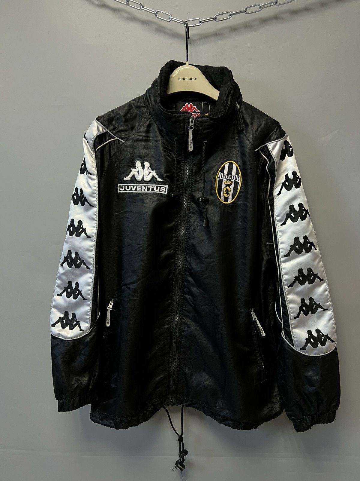 Kappa Vintage 90s Kappa F.C Juventus Zip Up Jacket RARE size L Size US L / EU 52-54 / 3 - 2 Thumbnail