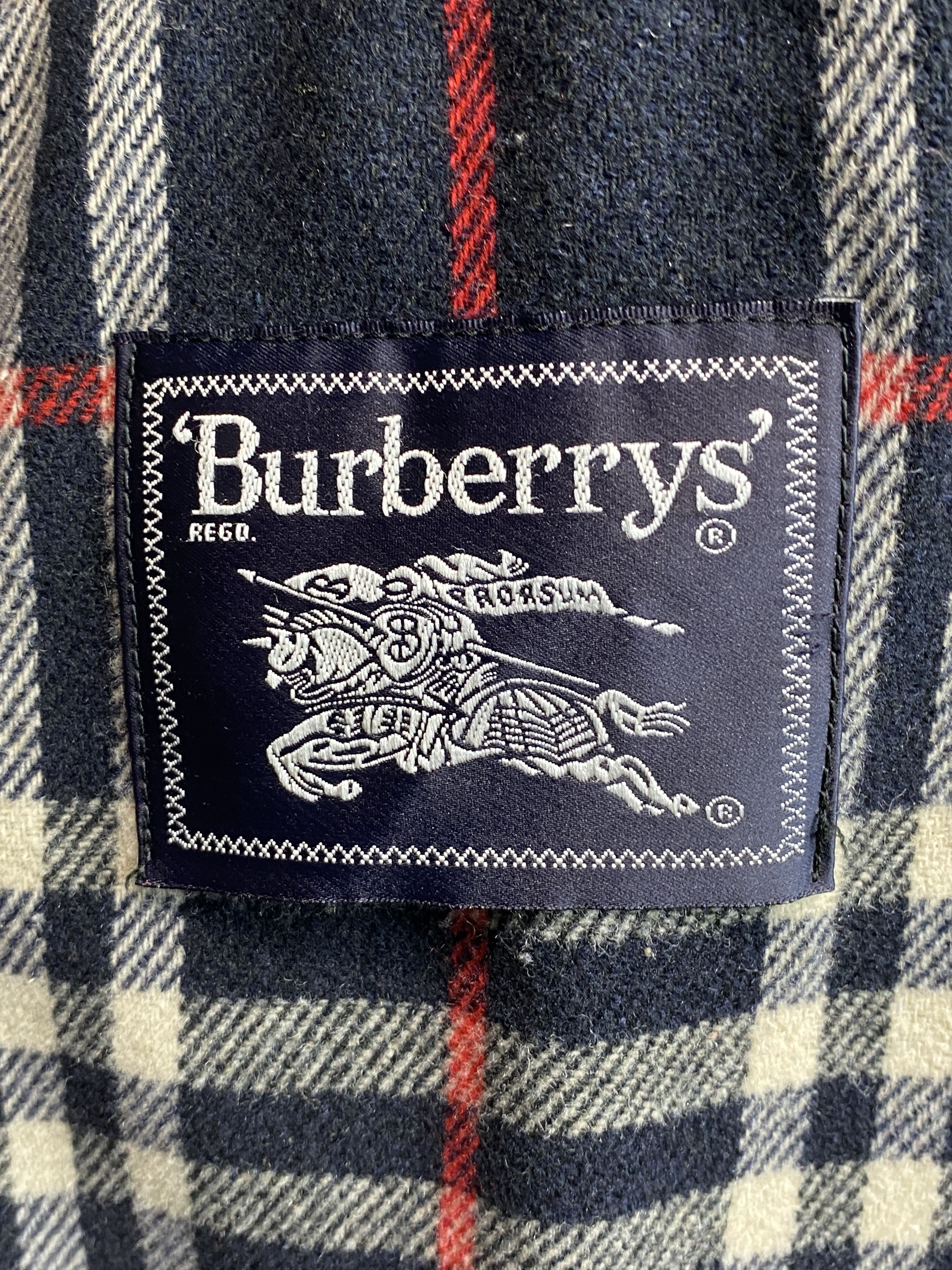 Burberry Burberrys Brown Wool Twill Nova Check Logo Field Jacket Coat Size US XXL / EU 58 / 5 - 13 Thumbnail