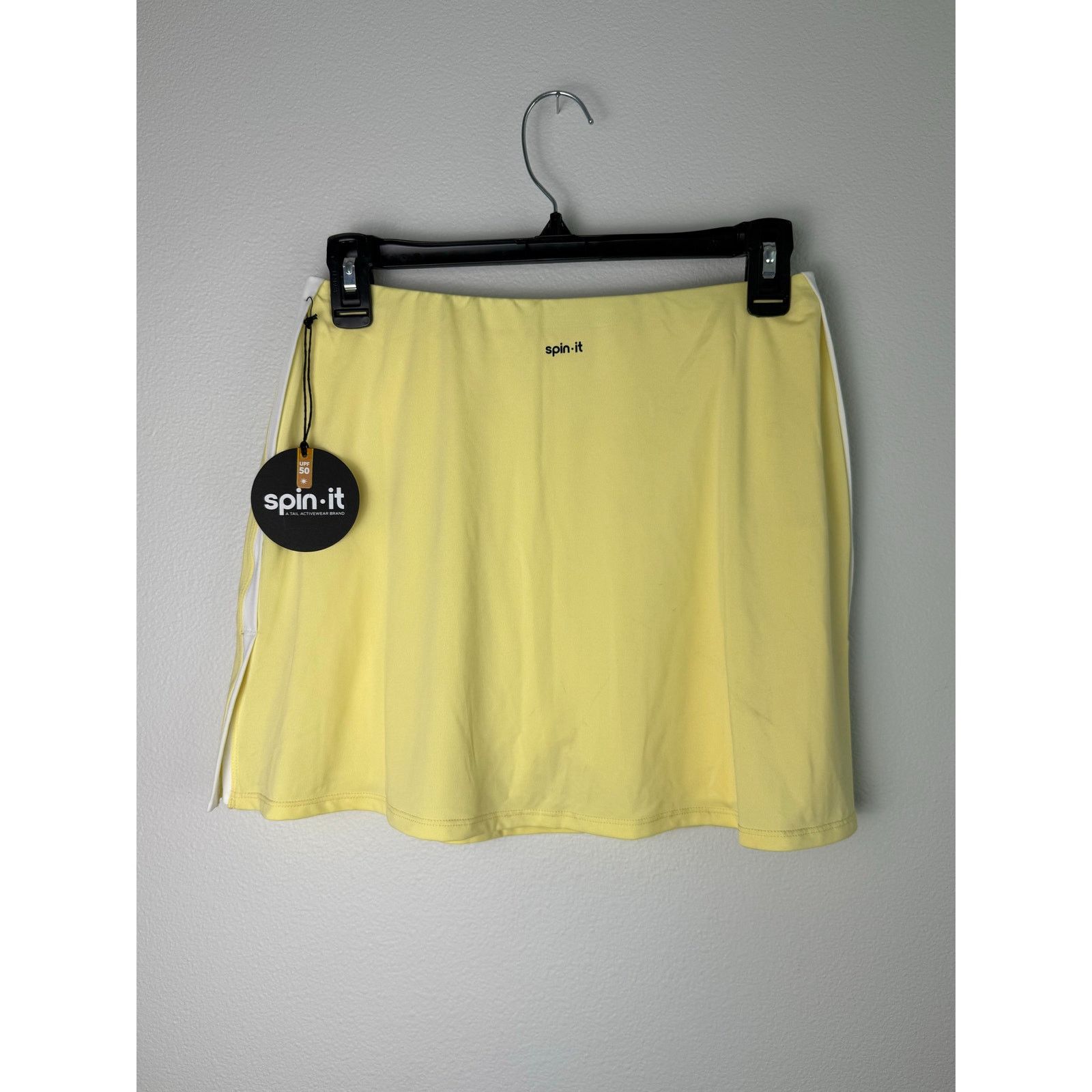 Lululemon Tail Spin-it Pickleball Activewear Skort Butter Yellow, SZ S Size 28" / US 6 / IT 42 - 3 Thumbnail