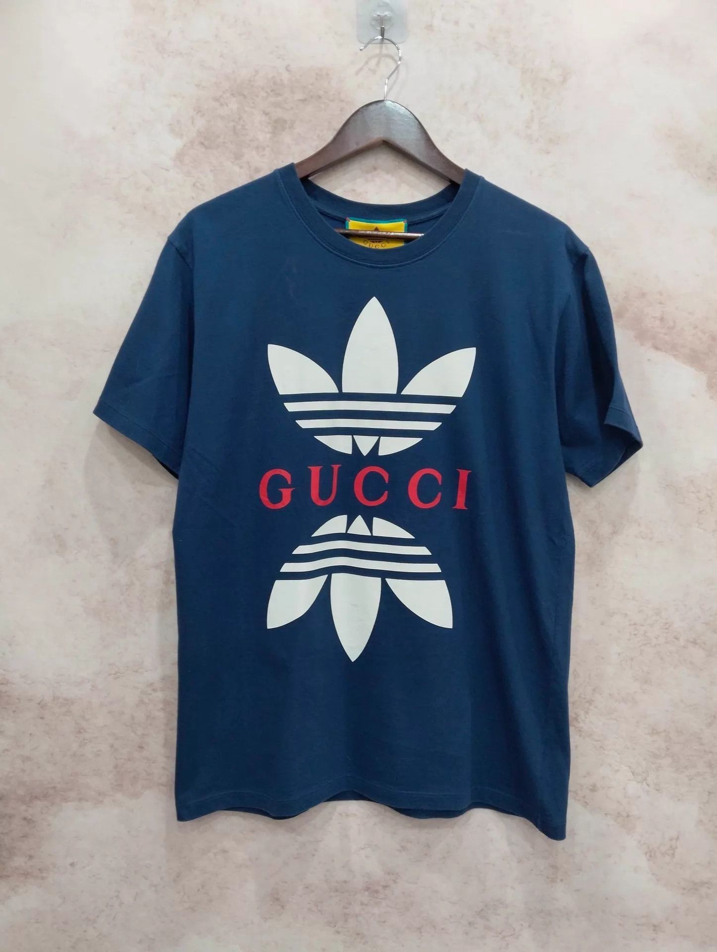 Gucci Blue Graphic Short-Sleeve T-Shirt Size US S / EU 44-46 / 1 - 1 Thumbnail
