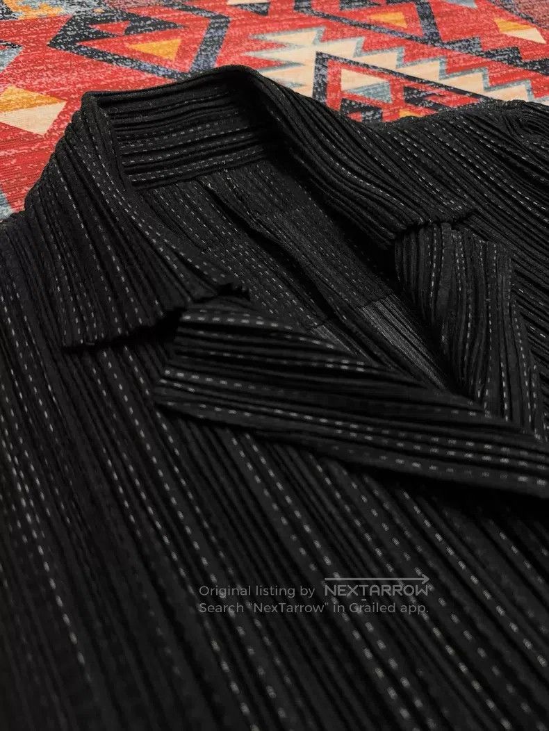 Issey Miyake Issey Miyake Black Coat Size XL / US 12-14 / IT 48-50 - 8 Thumbnail