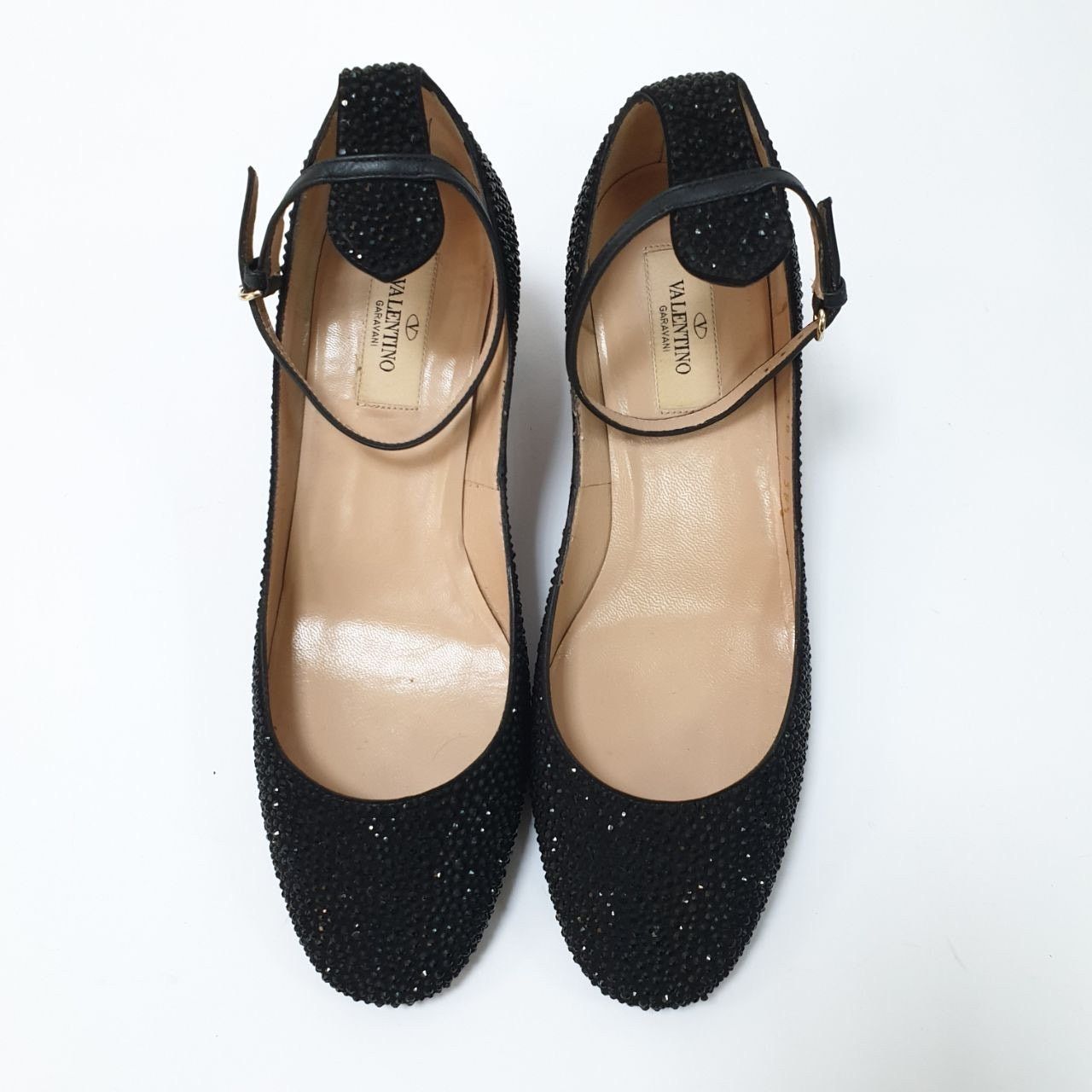 Valentino Valentino Garavani D’Orsay Rhinstone Pumps Heels Sz.38.5 Size US 8.5 / IT 38.5 - 2 Thumbnail