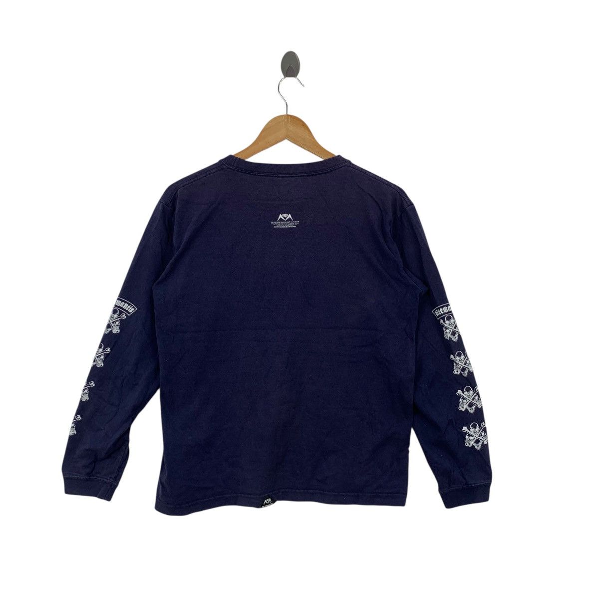 Other BLUEMANTIS Crossbones Graphic Long Sleeve Tee Shirt Top Size US M / EU 48-50 / 2 - 6 Thumbnail