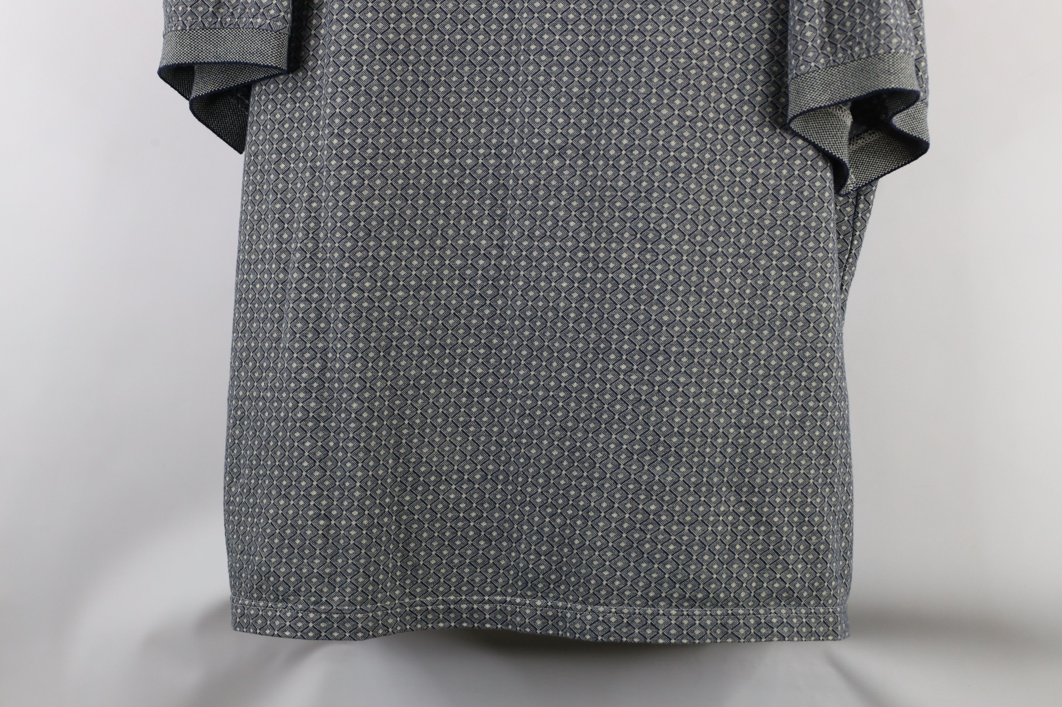 Vintage Vintage 90s Streetwear Diamond Knit Collared Golf Polo Shirt Size US XXL / EU 58 / 5 - 3 Thumbnail