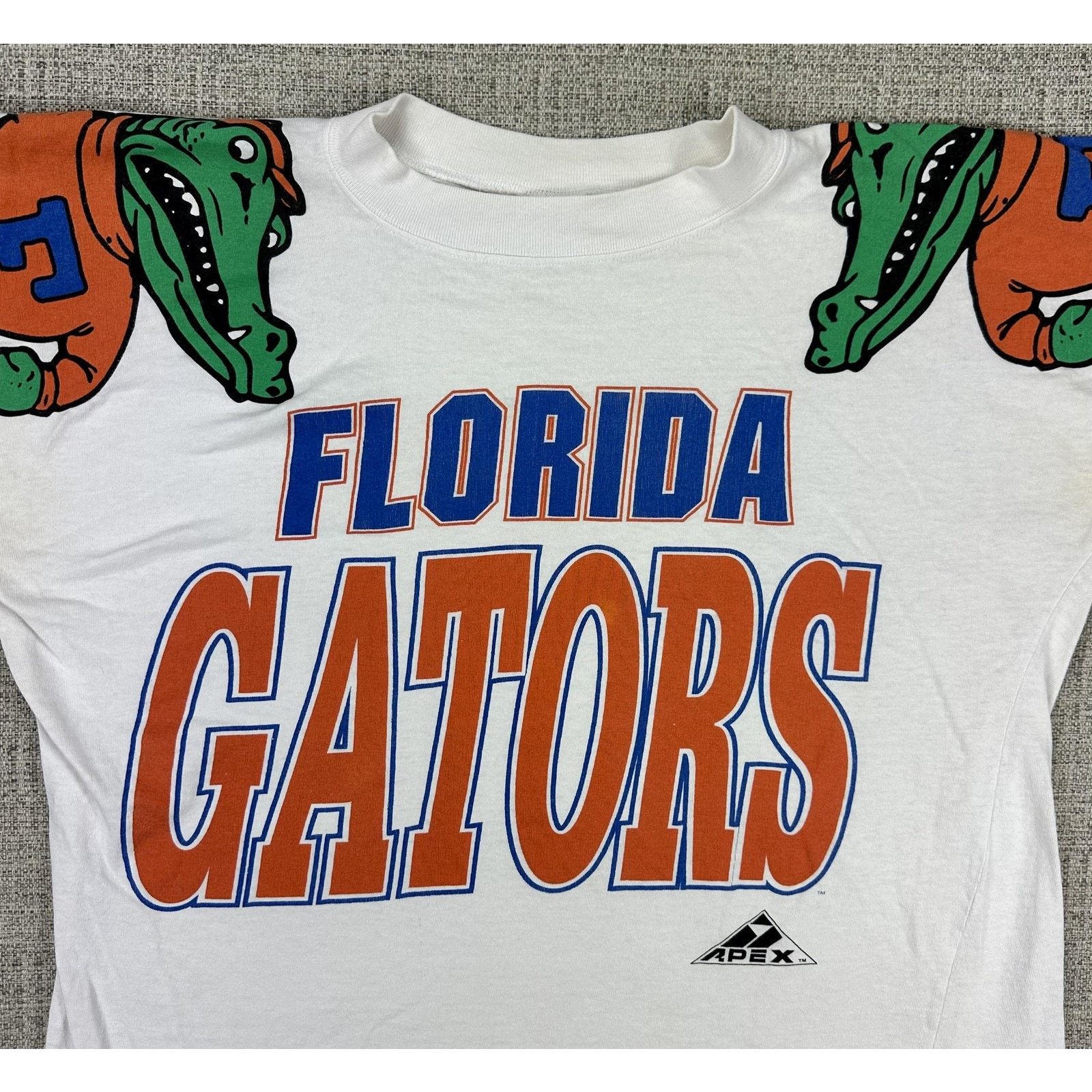 Apex One Florida Gators Shirt Mens L AOP Print Sleeves 90s Apex One Size US XL / EU 56 / 4 - 2 Thumbnail