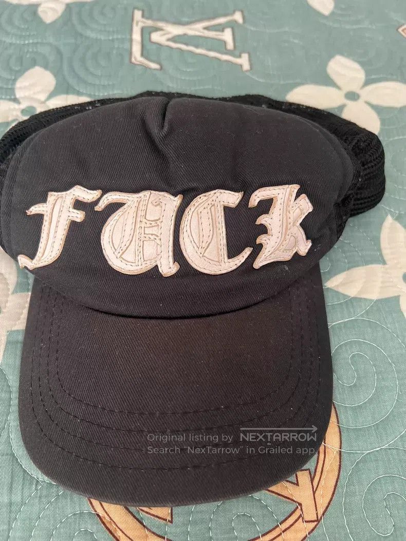 Chrome Hearts CHROME HEARTS Size OS Swearing sticker baseball cap Size ONE SIZE - 1 Thumbnail
