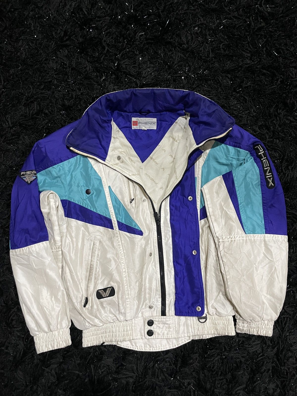 Descente × Phenix VINTAGE PHENIX OSLO OLYMPIC CROSS COUNTRY SKIING JACKET L Size US L / EU 52-54 / 3 - 2 Thumbnail