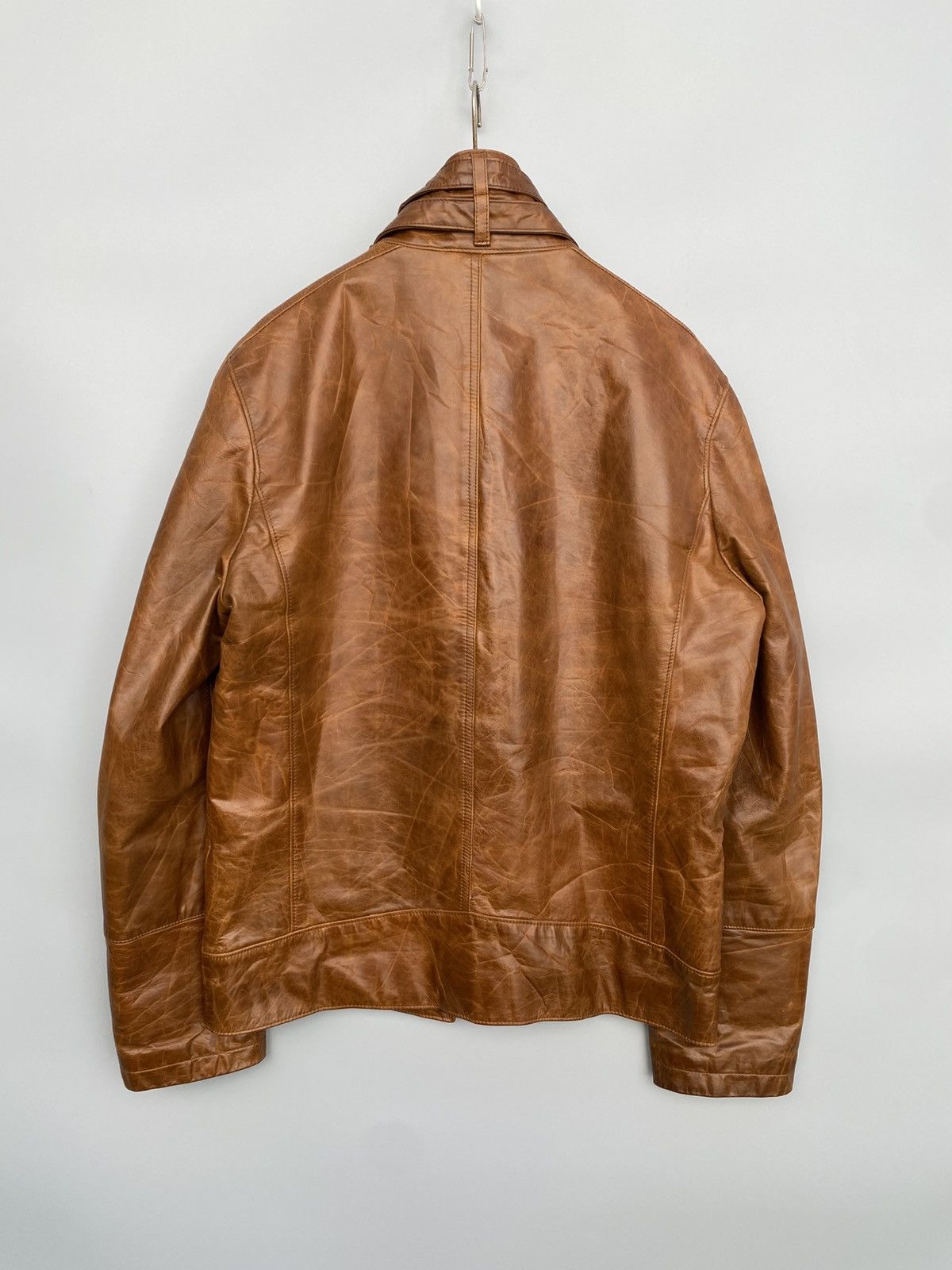 Tornado Mart 2000’s- Tornado Mart- Horsehide Leather Jacket Size US S / EU 44-46 / 1 - 2 Thumbnail