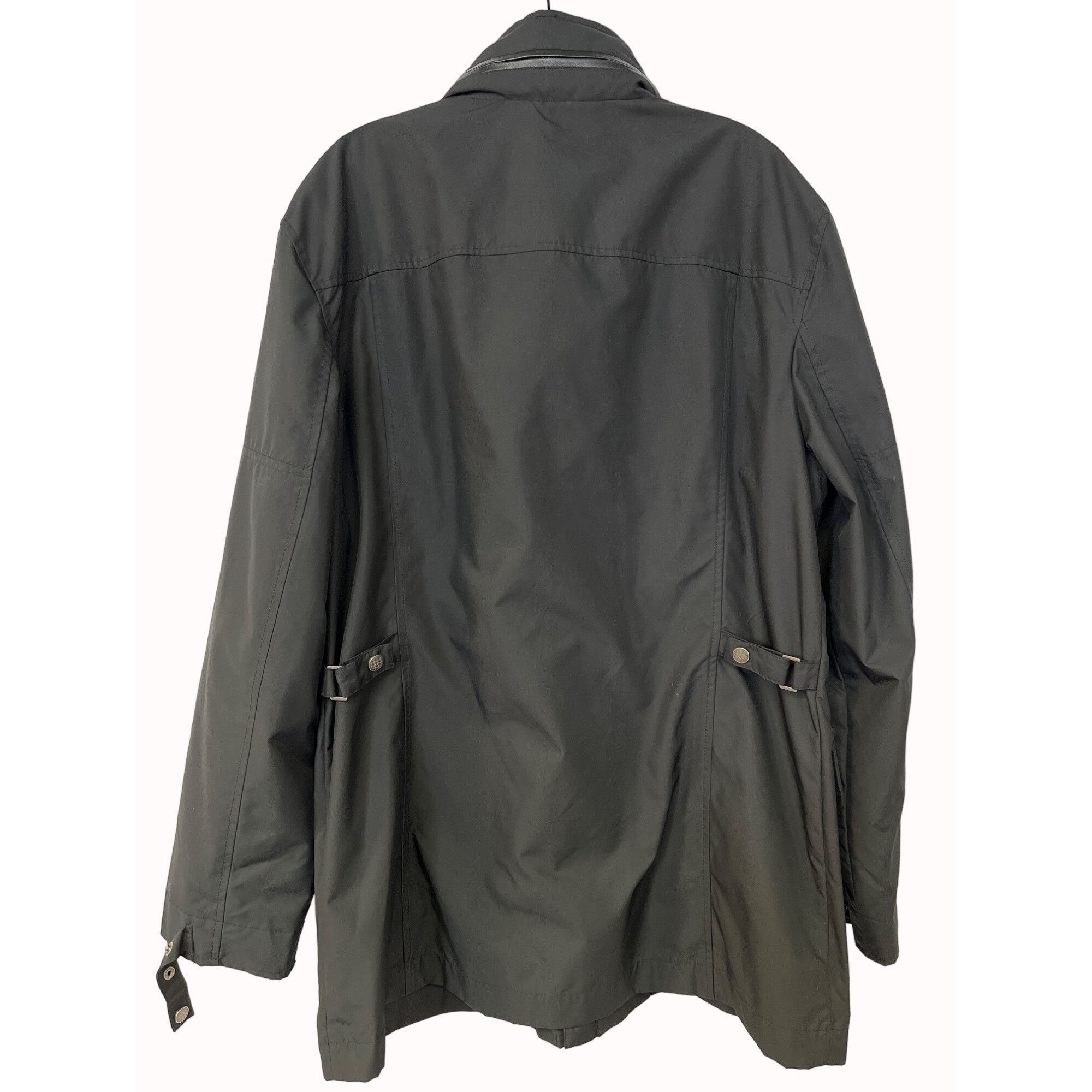 Cole Haan Cole Haan Mens Black Isolated Zip Up Coat Size L SKU 6679 Size US L / EU 52-54 / 3 - 2 Thumbnail