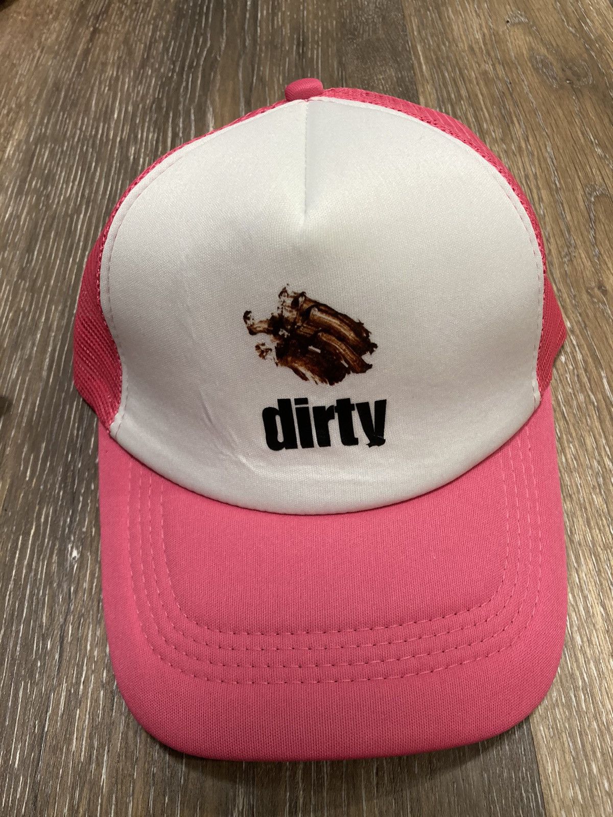 Vintage Men’s Dirty Trucker Hat Mesh Baseball Adjustable SnapBack Size ONE SIZE - 1 Preview