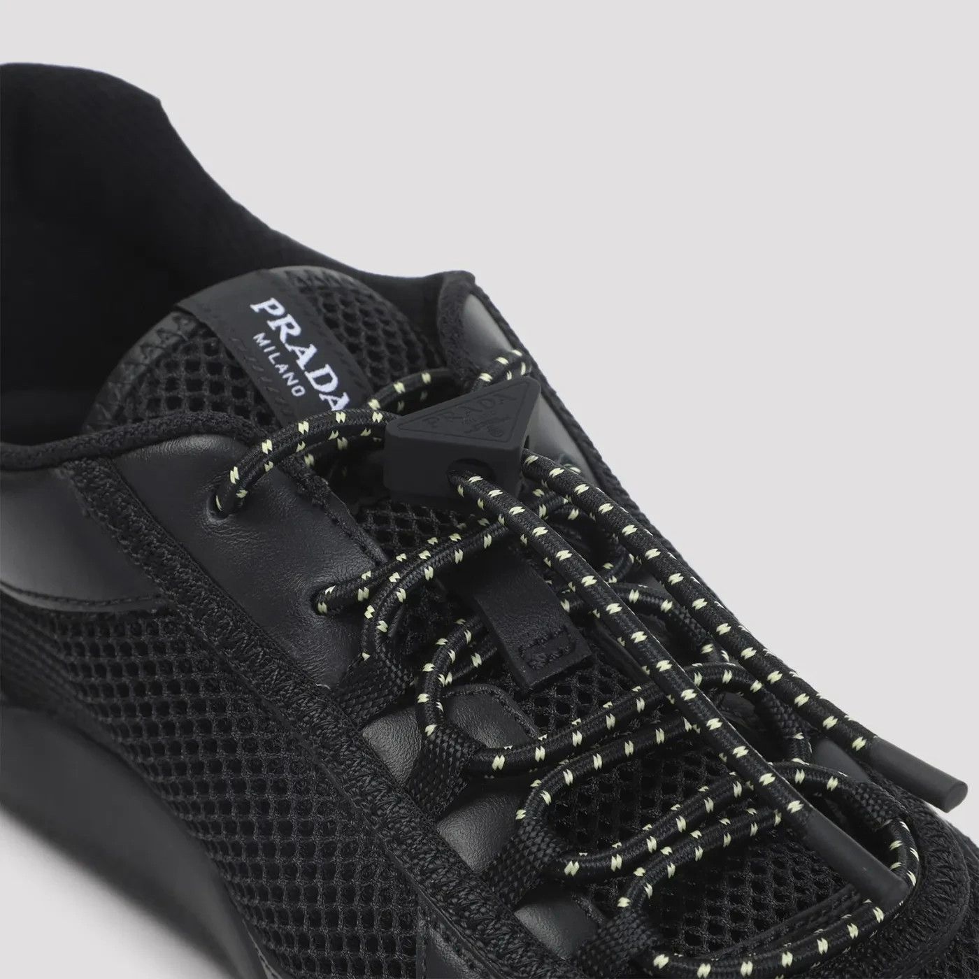 Prada PRADA Allacciate Black Sneakers New (Men's size:10;) Size US 10 / EU 43 - 5 Thumbnail
