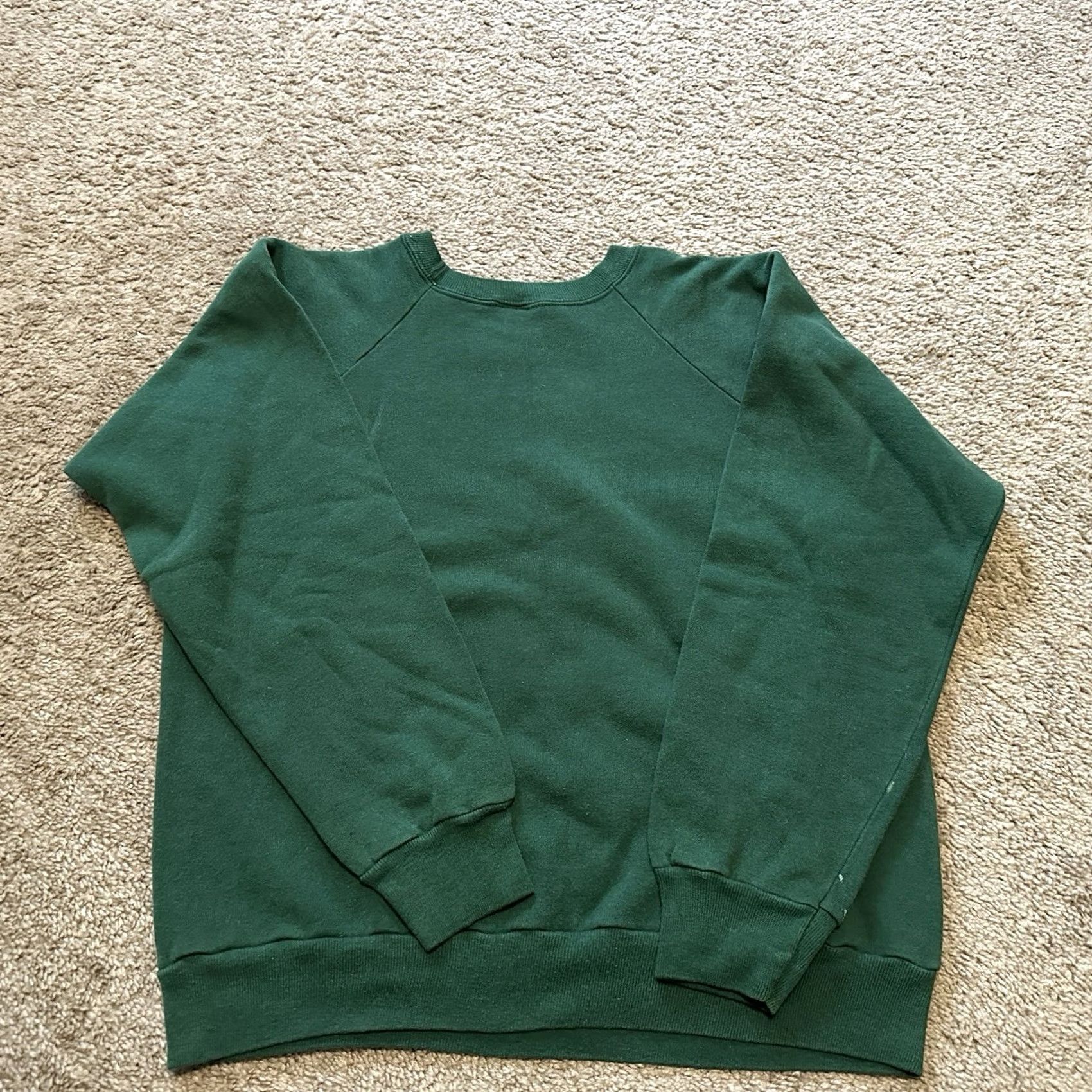 Champion VINTAGE Champion Eastern Michigan University Sweatshirt Mens Large Pullover 90s Green Size US L / EU 52-54 / 3 - 7 Thumbnail