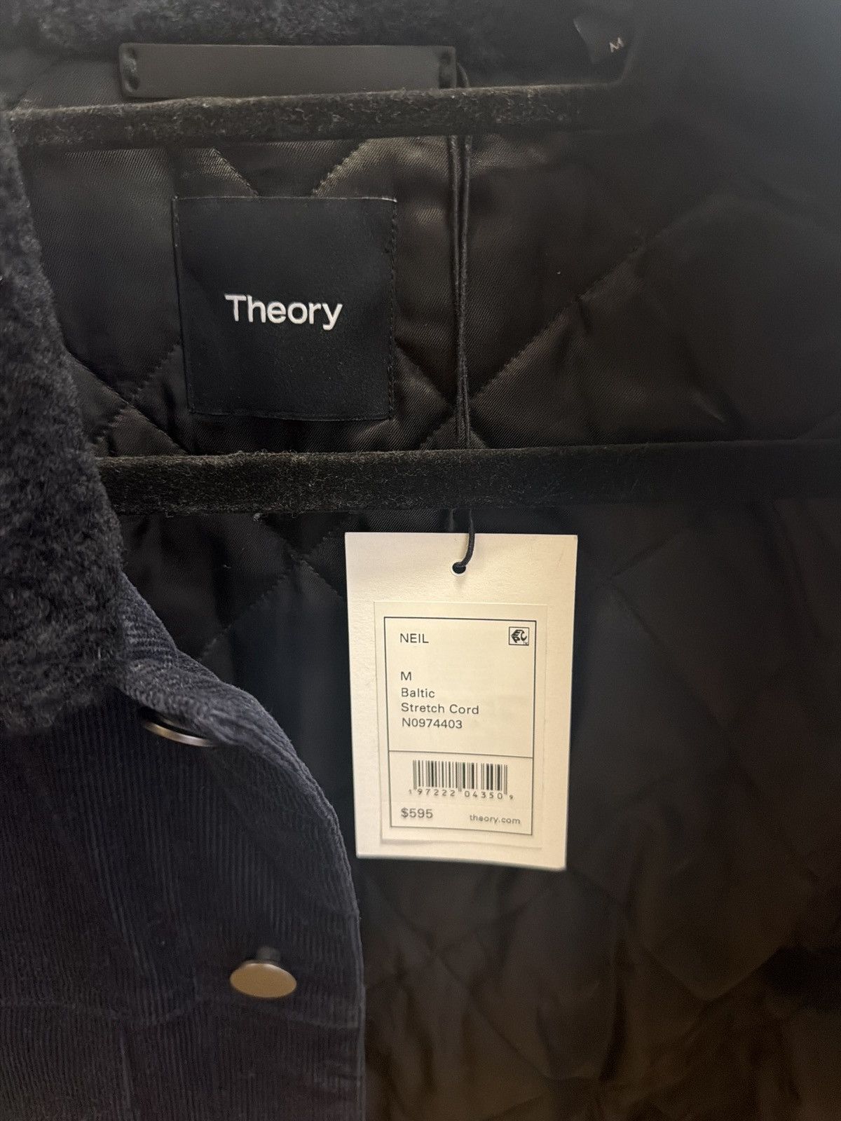 Theory Theory Neil Trucker Jacket in Stretch Cord Size US M / EU 48-50 / 2 - 4 Thumbnail