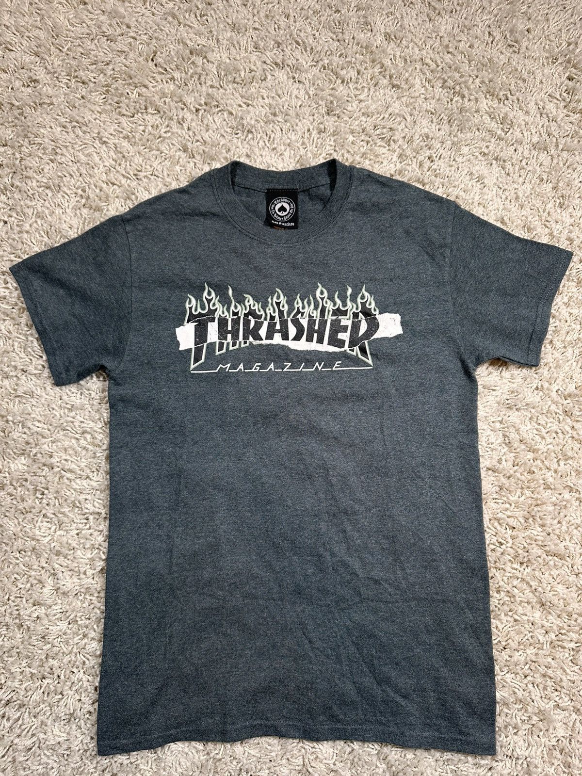 Thrasher Authentic Thrasher Tee Size US S / EU 44-46 / 1 - 2 Thumbnail