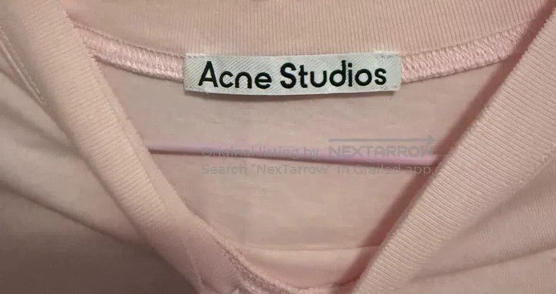 Acne Studios Acne Studios Distressed circular logo pattern short-sleeve Size US M / EU 48-50 / 2 - 3 Thumbnail
