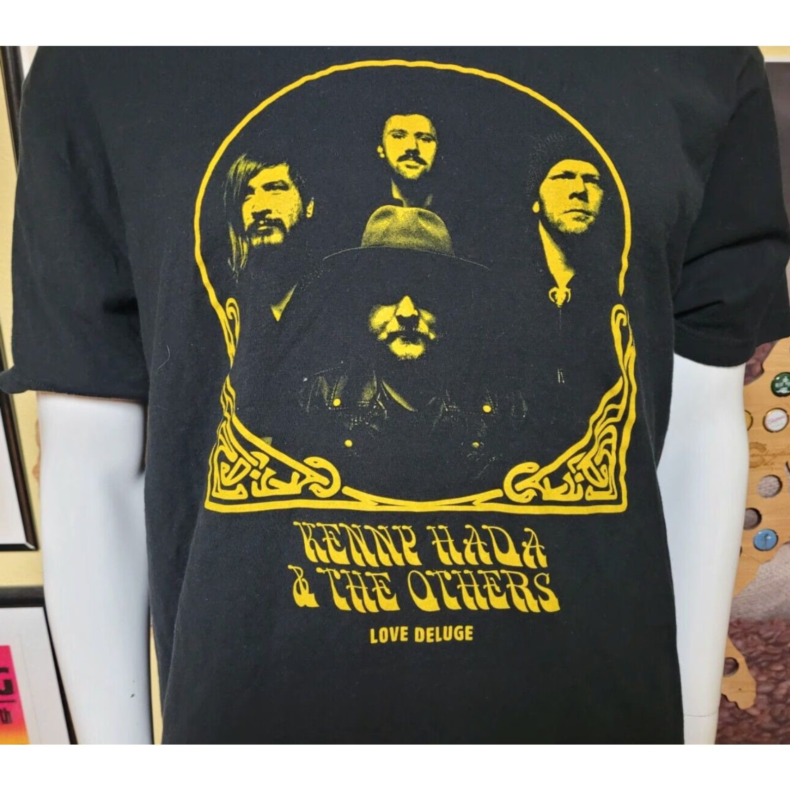 Tultex Kenny Hada & The Others T Shirt XL Black Tultex 100% Cotton Short Sleeve Crew Neck Band Music Graphic Tee Men Austin TX Alt Blues Rock Size US XL / EU 56 / 4 - 2 Thumbnail