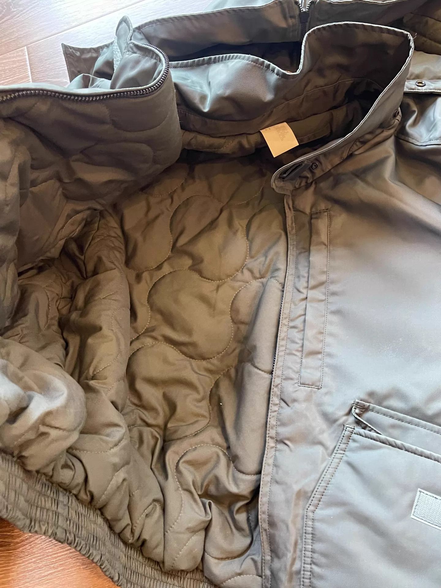 N.Hoolywood N.HOOLYWOOD x Alpha 24aw Detachable Hood Olive Green Flight Jacket 38 Size US M / EU 48-50 / 2 - 7 Thumbnail