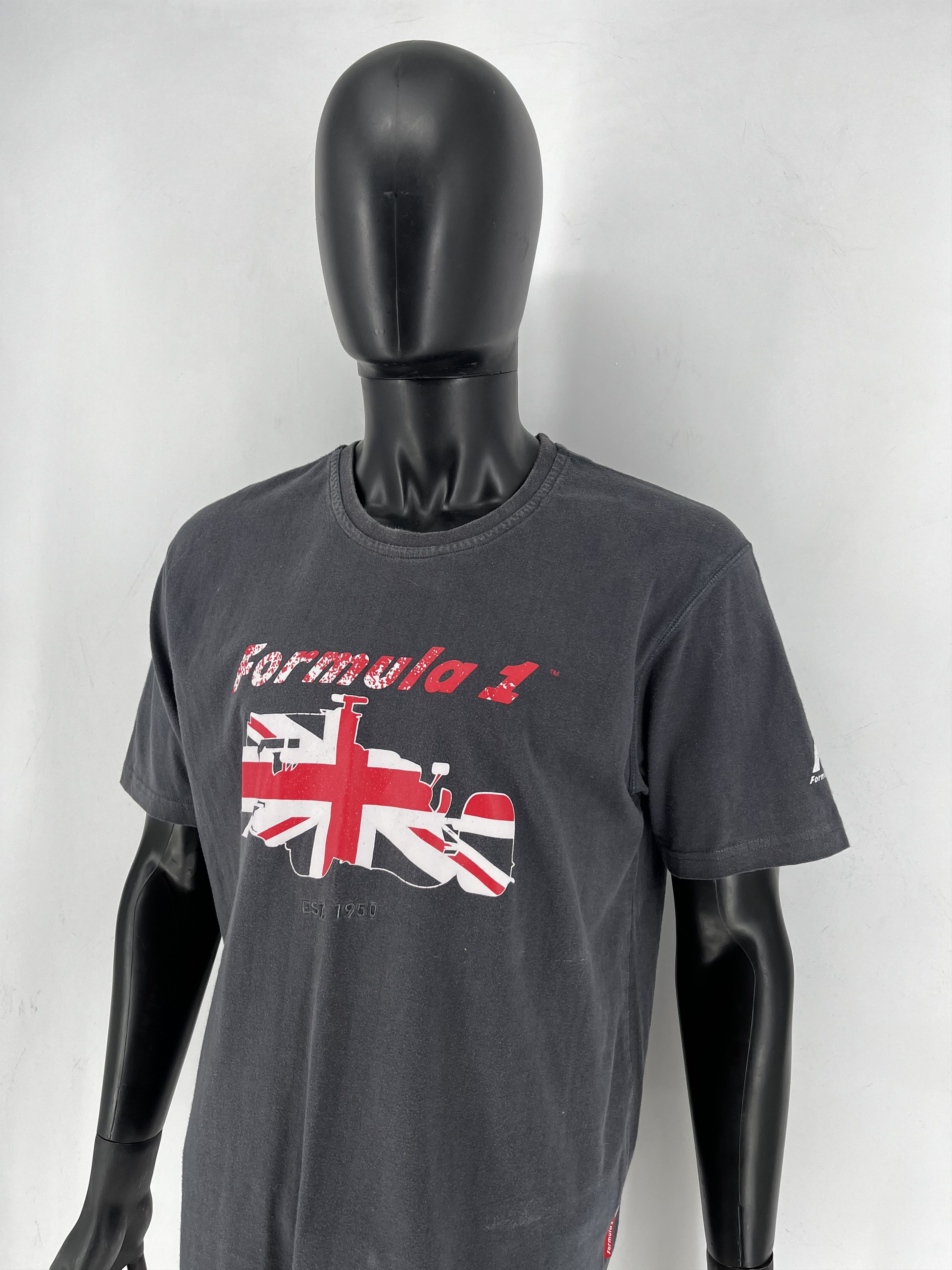 Vintage Vintage F1 Racing Motorsport Graphic Tee 90s Y2K Size US L / EU 52-54 / 3 - 4 Thumbnail