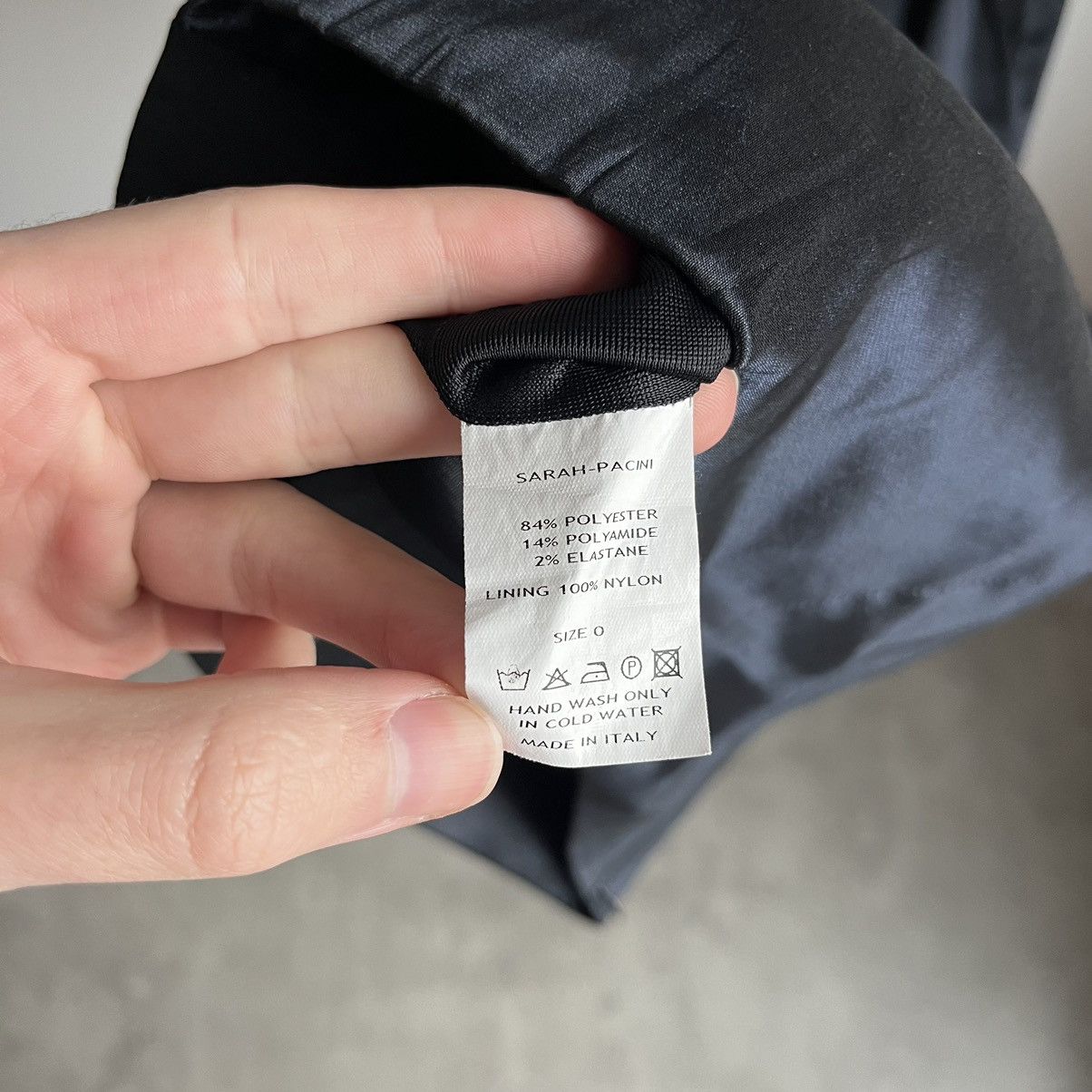 Sarah Pacini Design Sarah Pacini Navy Dress Size ONE SIZE - 5 Thumbnail