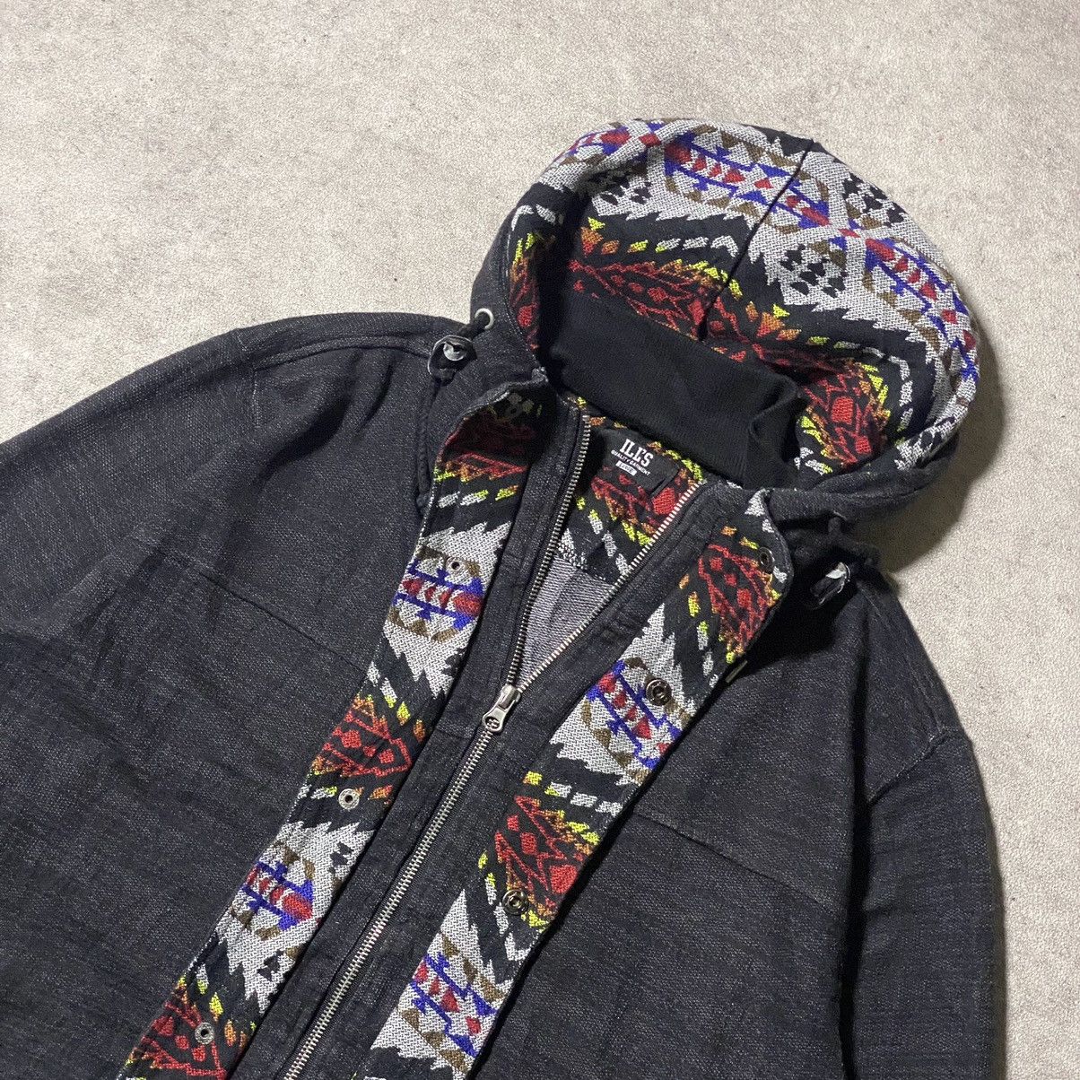 Hysteric Glamour 2000s ILLS Native Pattern Zip Hoodie Size US L / EU 52-54 / 3 - 3 Thumbnail