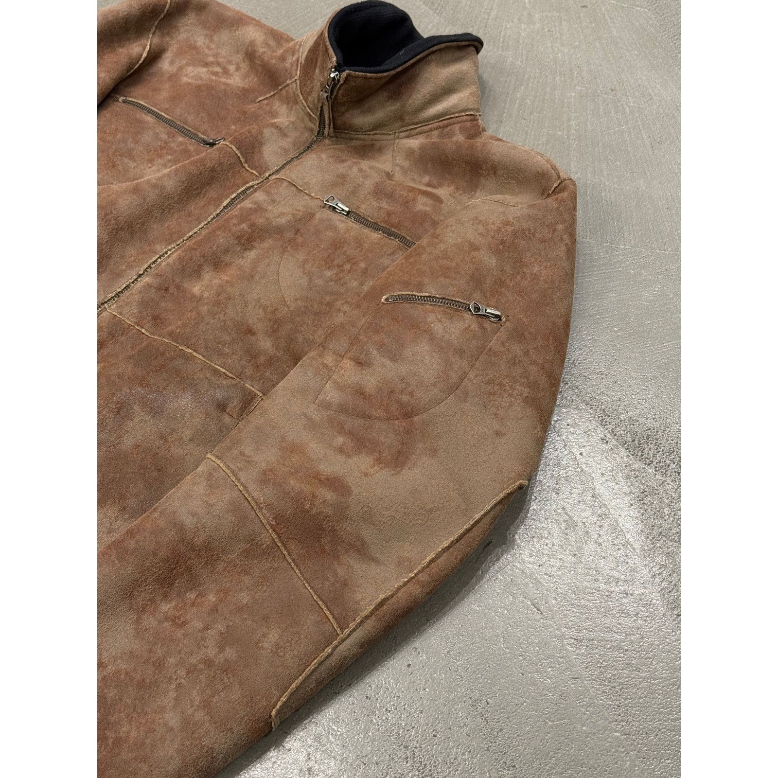 Giorgio Armani 2000s Armani faded faux shearling jacket Size US L / EU 52-54 / 3 - 4 Thumbnail