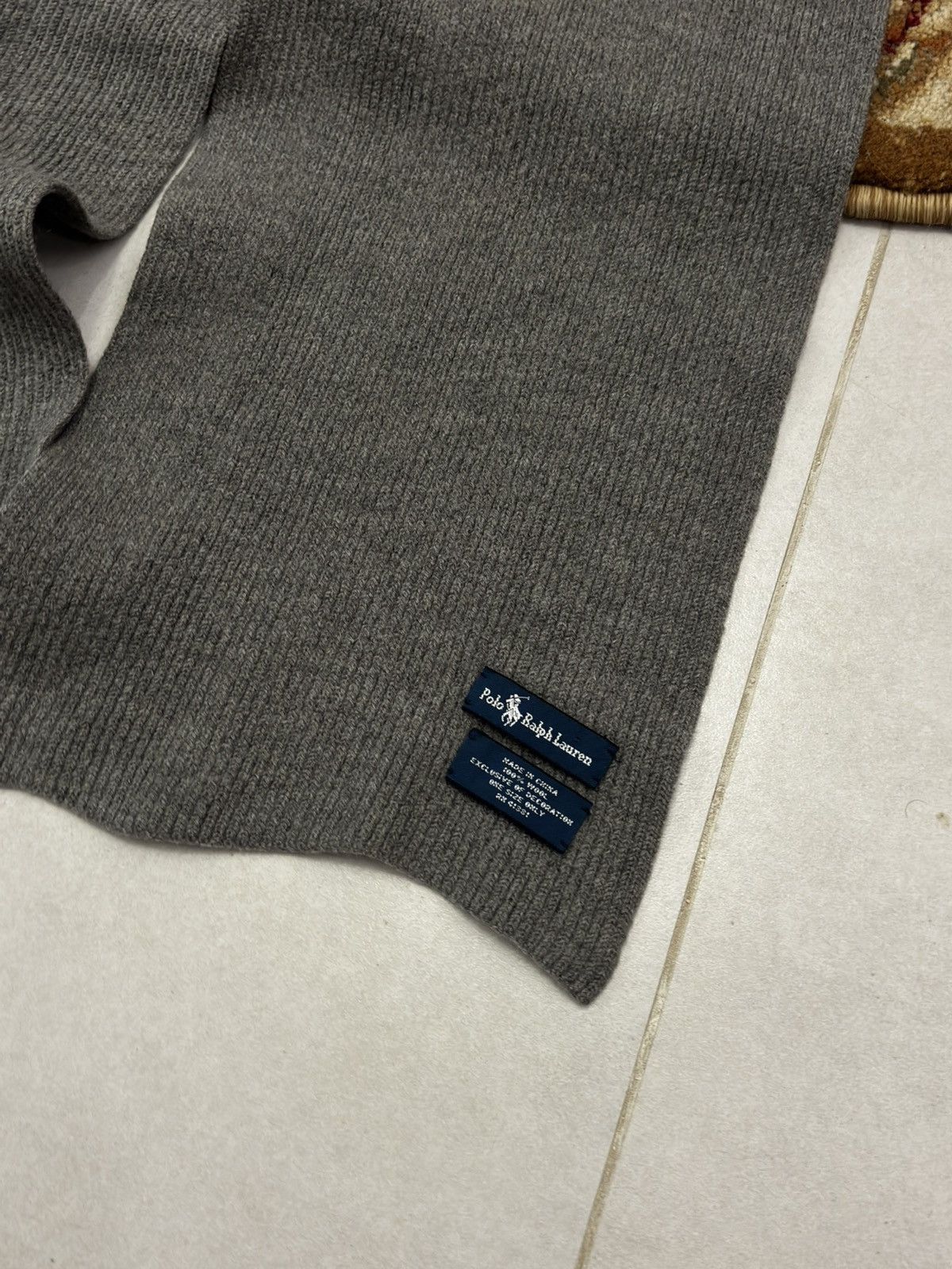 Polo Ralph Lauren Vintage Polo Ralph Lauren Wool Scarf Size ONE SIZE - 5 Thumbnail