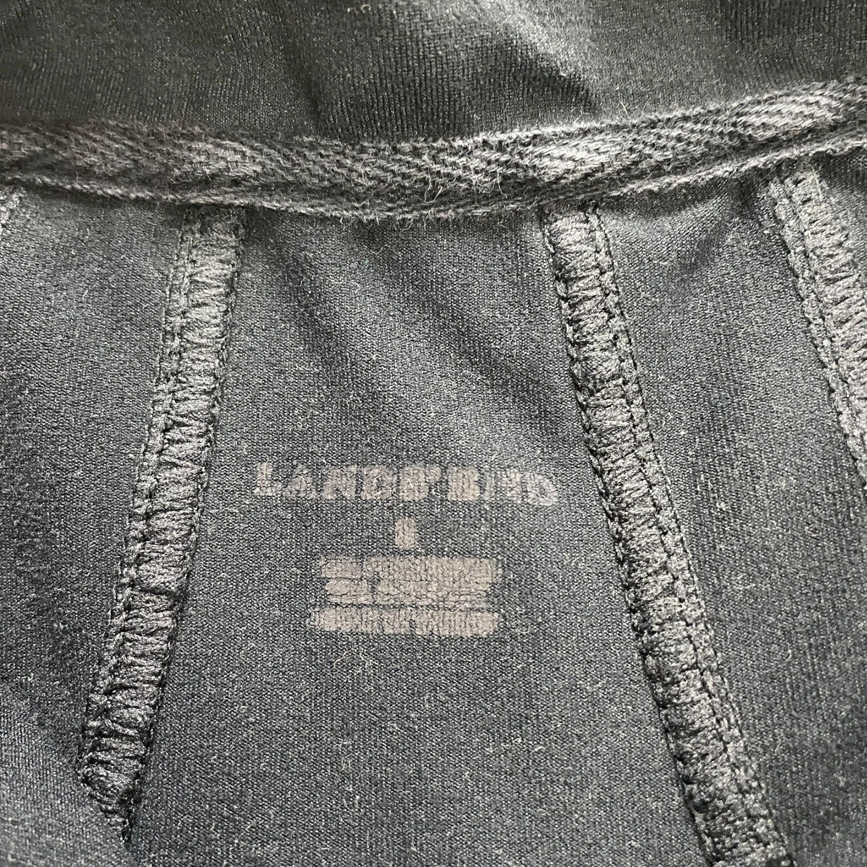 Lands' End Lands' End Full Zip Active Jacket Womens Small Black Compression Mock Neck Gym Size S / US 4 / IT 40 - 7 Thumbnail