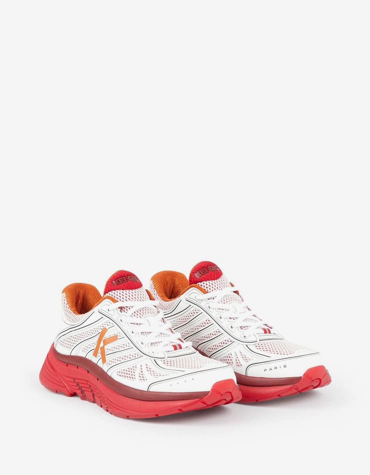 image of Red Kenzo-Pace Trainers Shoes, Men's (Size 12)