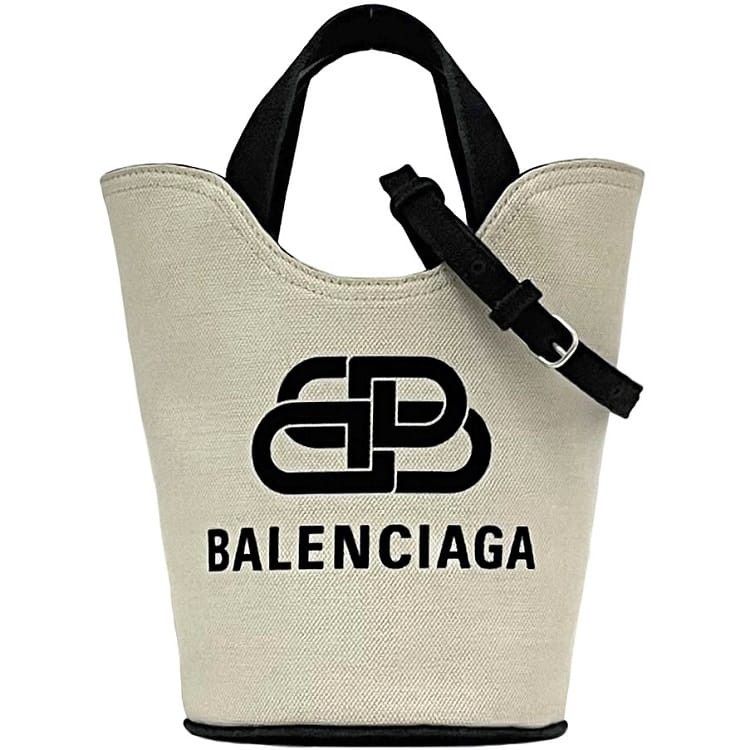 Balenciaga BALENCIAGA Shoulder Bag Neutrals Cotton Size ONE SIZE - 1 Thumbnail