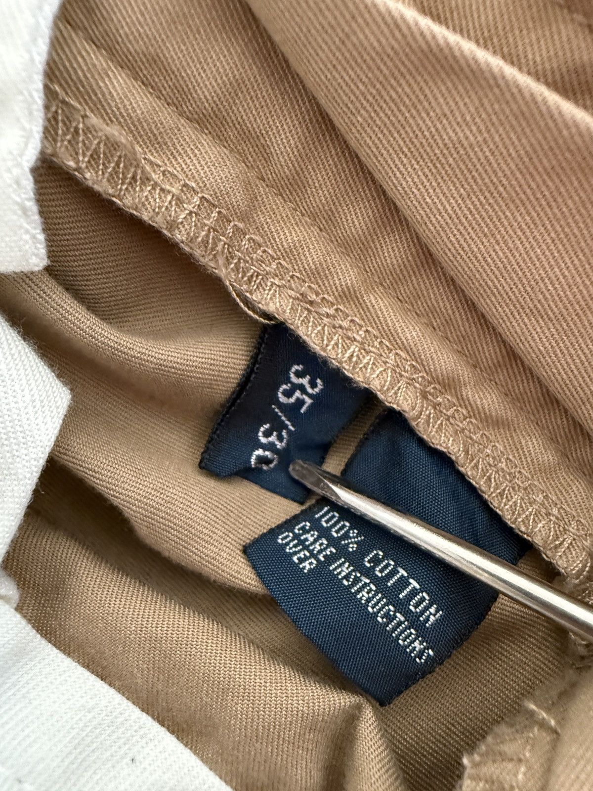 Polo Ralph Lauren Vintage Polo Ralph Lauren Chino Pants Size US 35 - 4 Thumbnail