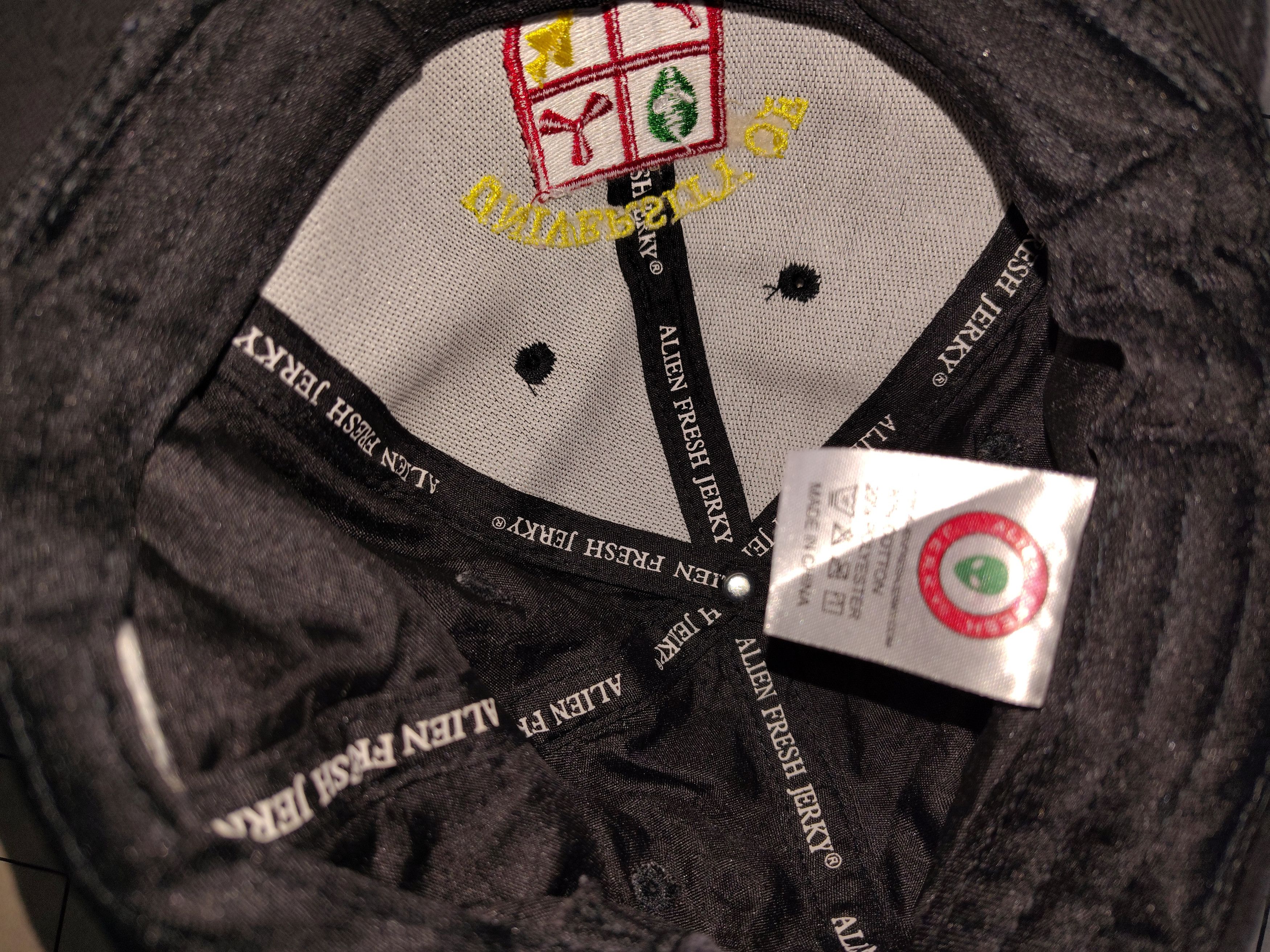 Other Men's Black University Area 51 Hat by Alien Fresh Jerky Size ONE SIZE - 3 Thumbnail
