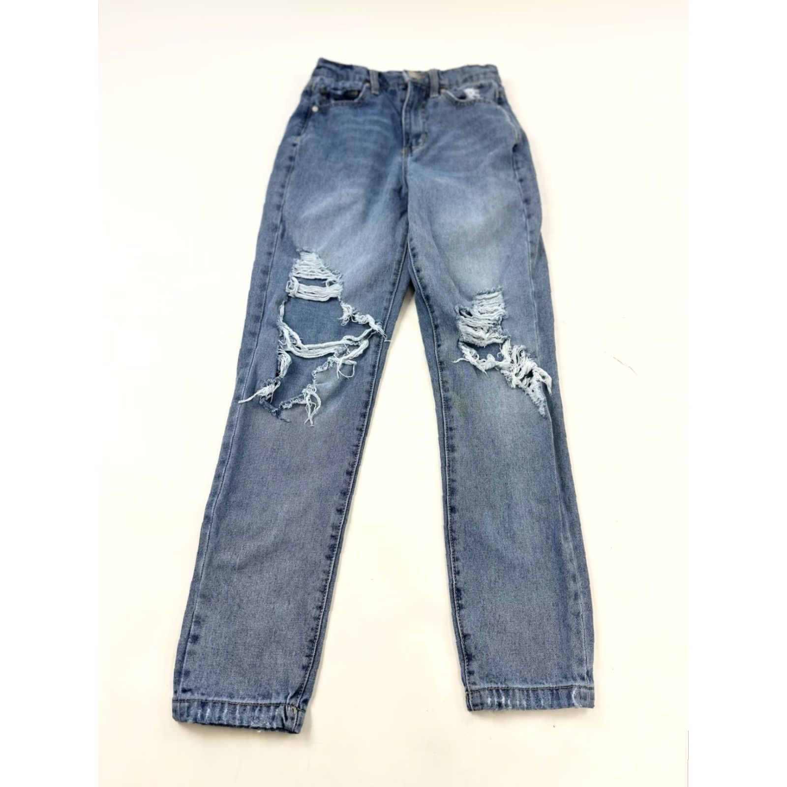 Rsq VINTAGE RSQ Jeans Women’s 23 Blue Distressed 90s Jeans RSQ Straight Womens Size 40" / US 18 - 2 Thumbnail