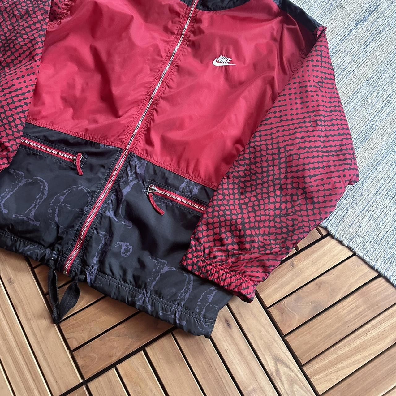 Nike Vintage 90s Nike Just Do It Nylon Track Jacket Size US M / EU 48-50 / 2 - 2 Thumbnail