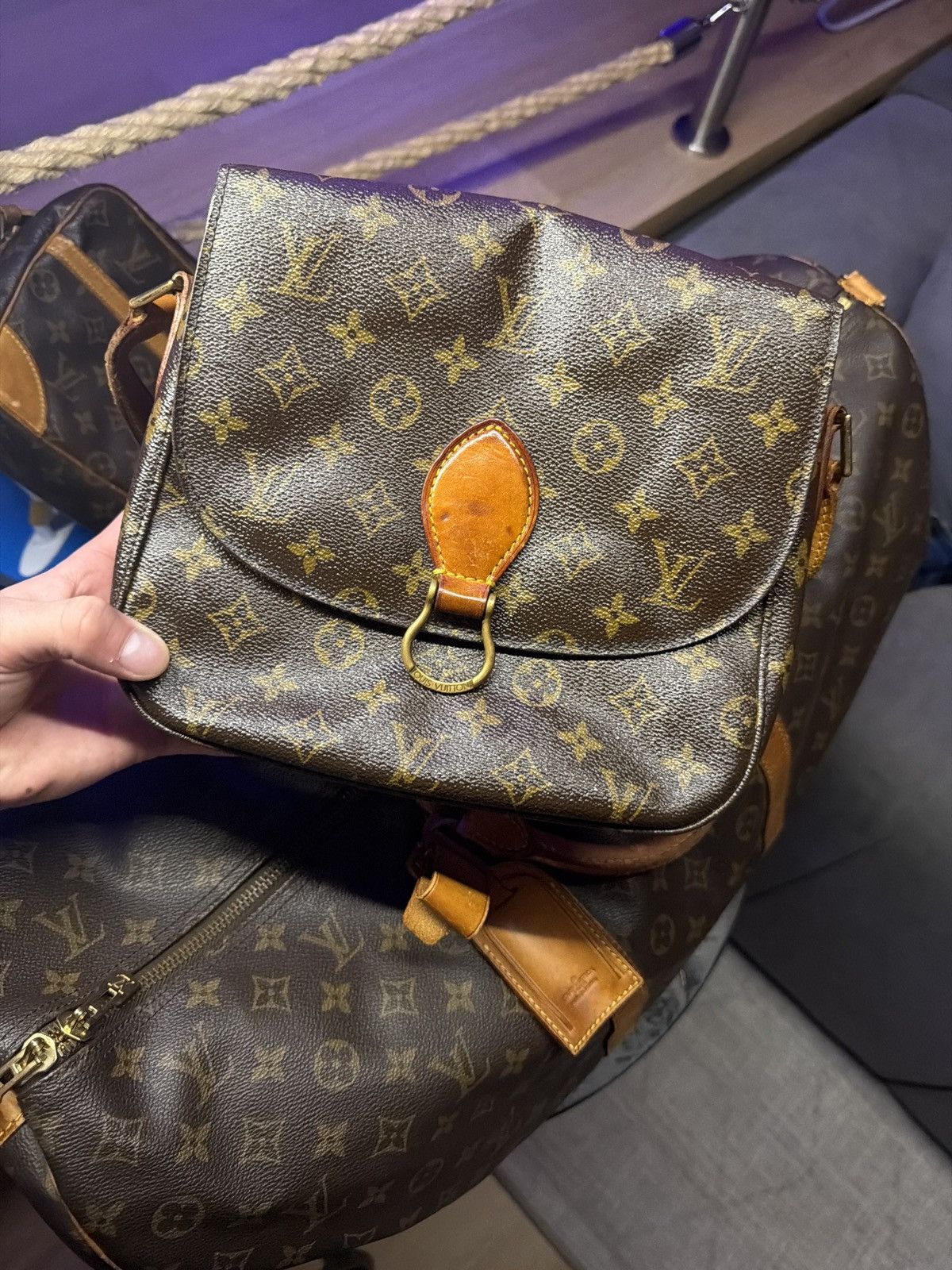 Louis Vuitton Louis Vuitton Monogram Saint Cloud GM shoulder bag Size ONE SIZE - 1 Thumbnail