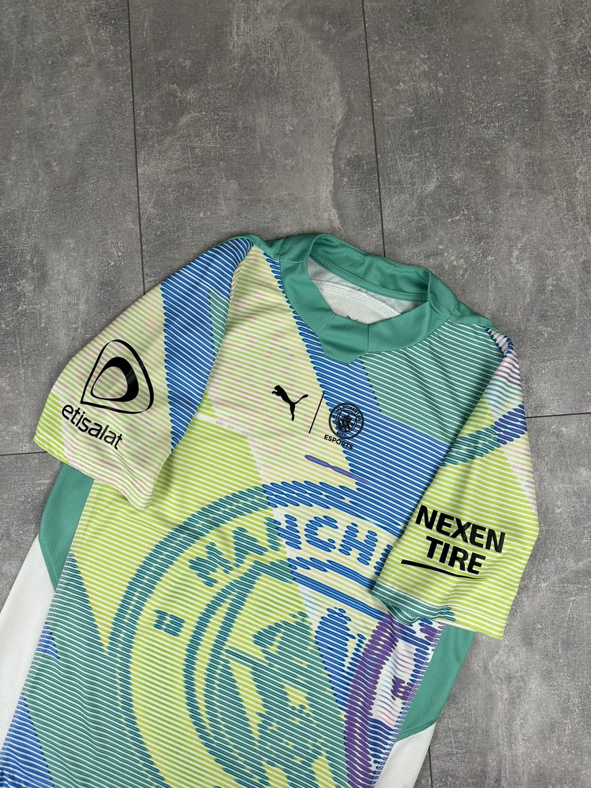Puma Puma Manchester City Esports Soccer Jersey Size US M / EU 48-50 / 2 - 7 Thumbnail