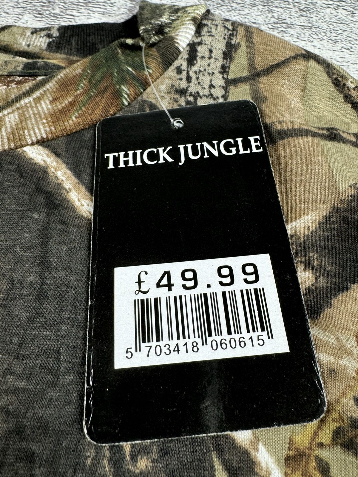 Realtree Vintage NEW Camo Realtree Thick Jungle Army Y2K T Shirt Tee Size US XXL / EU 58 / 5 - 9 Thumbnail