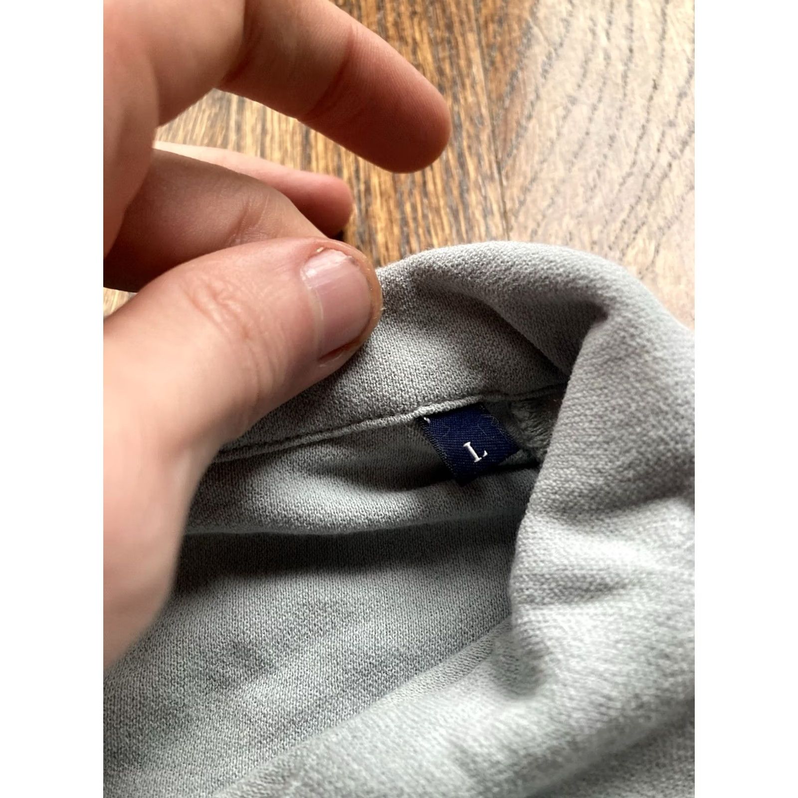 Ermenegildo Zegna Ermenegildo Zegna Sweater Mens 1/4 Zip Mock Neck Cotton Pullover L Blue Italy Sports Featured Tailored Regular Size US L / EU 52-54 / 3 - 6 Thumbnail