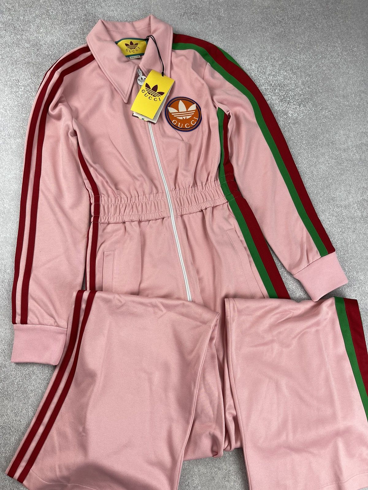 Gucci Gucci x Adidas Jumpsuit Pink Size XS Size 24" / US 00 / IT 34 - 1 Thumbnail