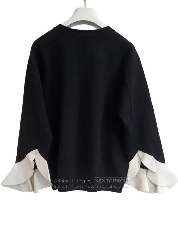 Valentino Valentino Black Long Sleeve Sweater for Women . Size XL / US 12-14 / IT 48-50 - 5 Thumbnail
