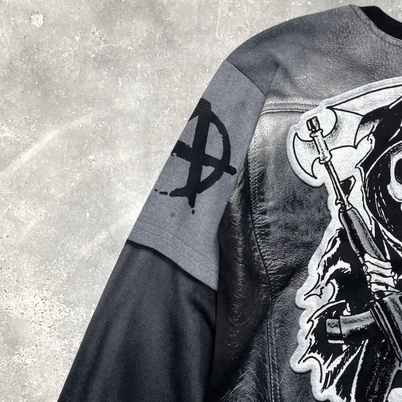 Band Tees NWT Sons Of Anarchy 2017 All Over Print Long Sleeve T Shirt Size US S / EU 44-46 / 1 - 18 Thumbnail