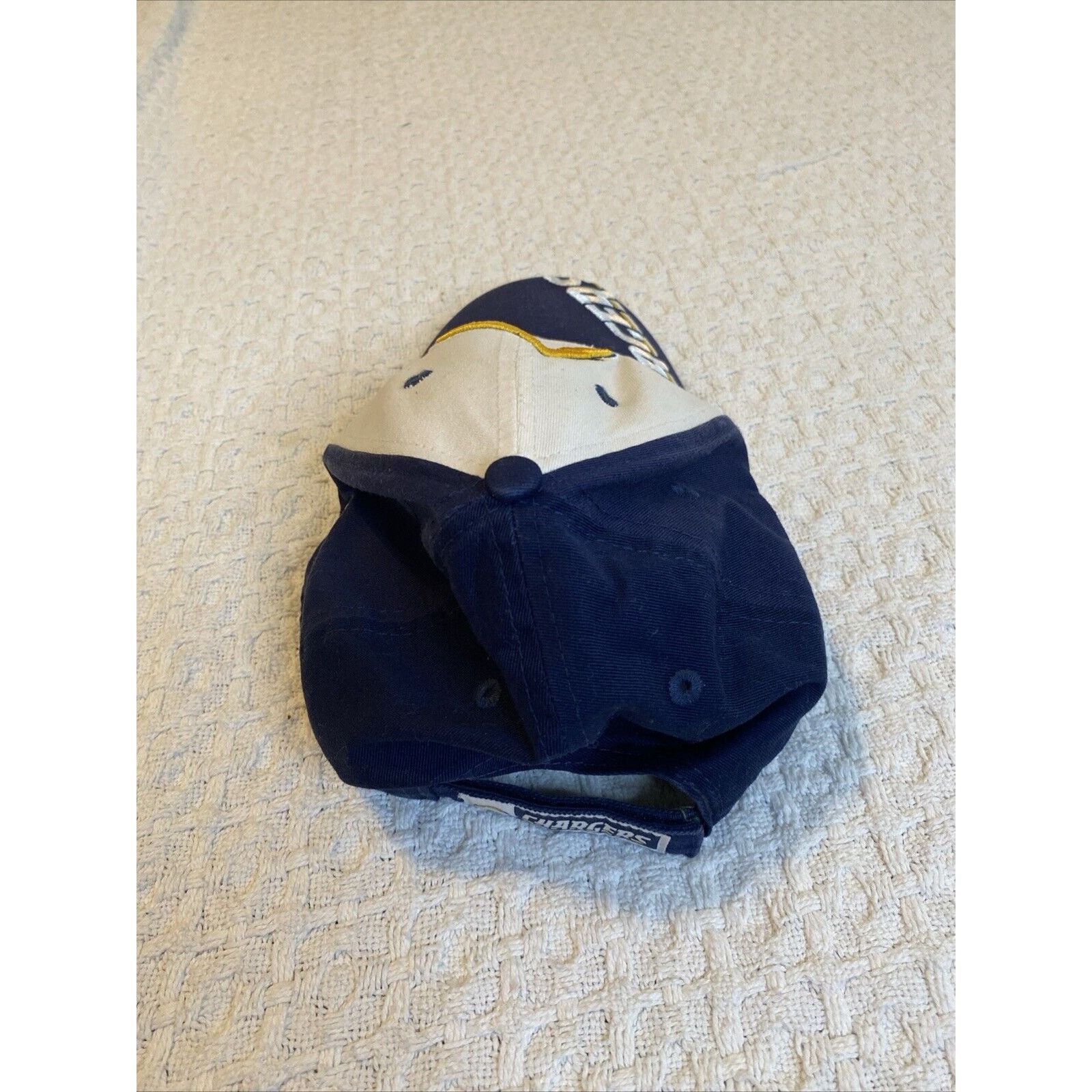 New Era Los Angeles Chargers Cap Hat Adjustable New Era 9Forty Bolt Size ONE SIZE - 3 Thumbnail