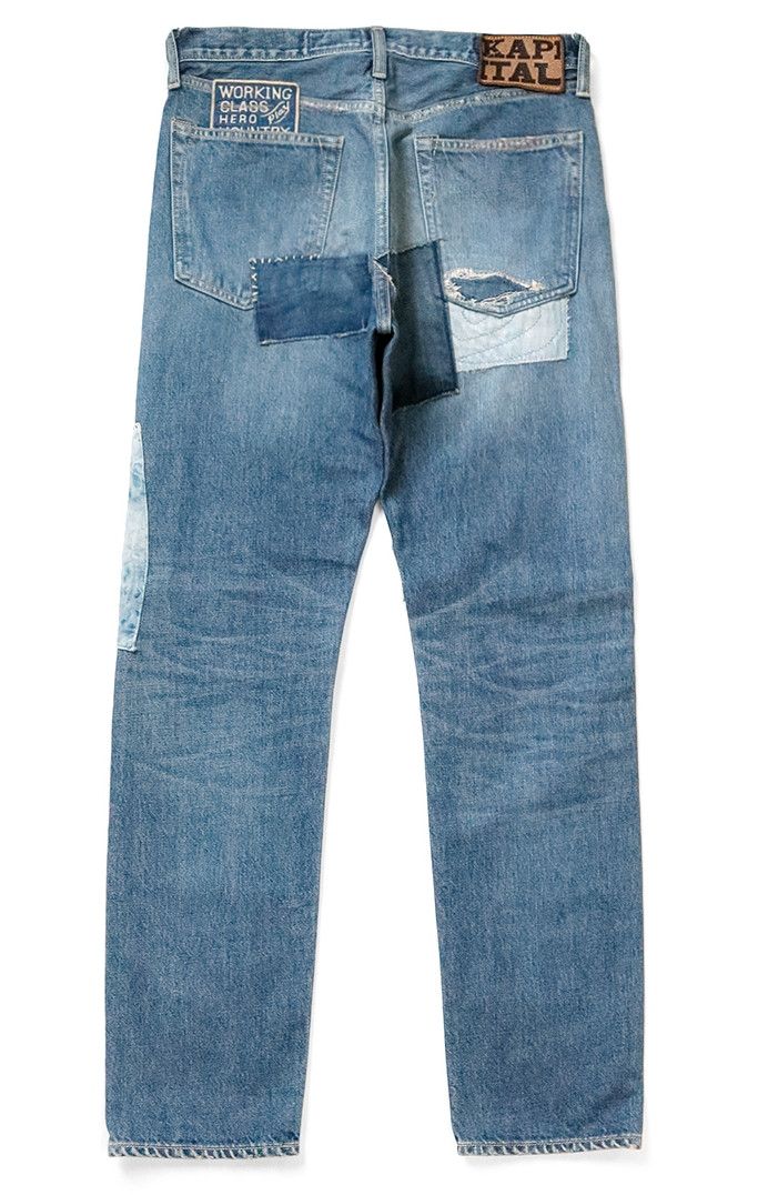 Kapital KAPITAL 14oz Denim 5P pants monkey cisco Dixie Remake new 32 Size US 32 / EU 48 - 2 Thumbnail