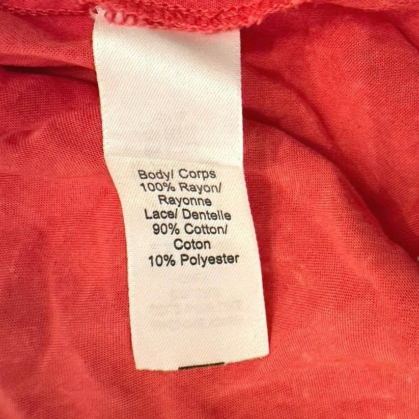 Other GUC Maurices Women's Coral Pullover Top w/ Crochet Detail XL Size XL / US 12-14 / IT 48-50 - 7 Thumbnail