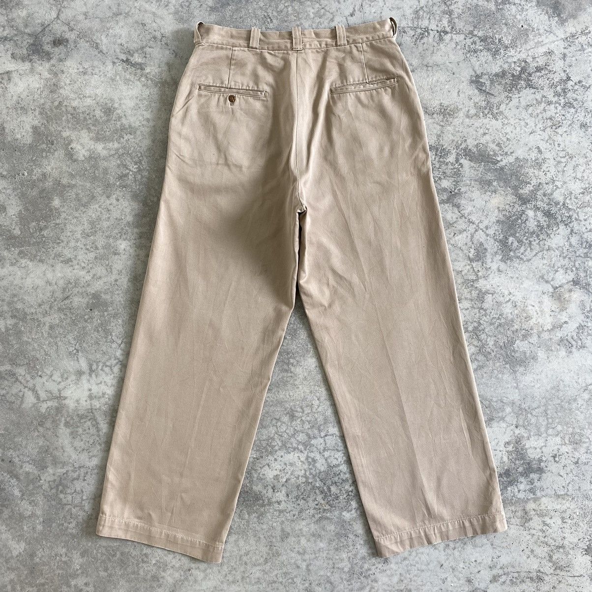 Buzz Rickson's VTG Buzz Rickson’s Made In Japan Baggy Chino Trousers Pants Size US 32 / EU 48 - 9 Thumbnail